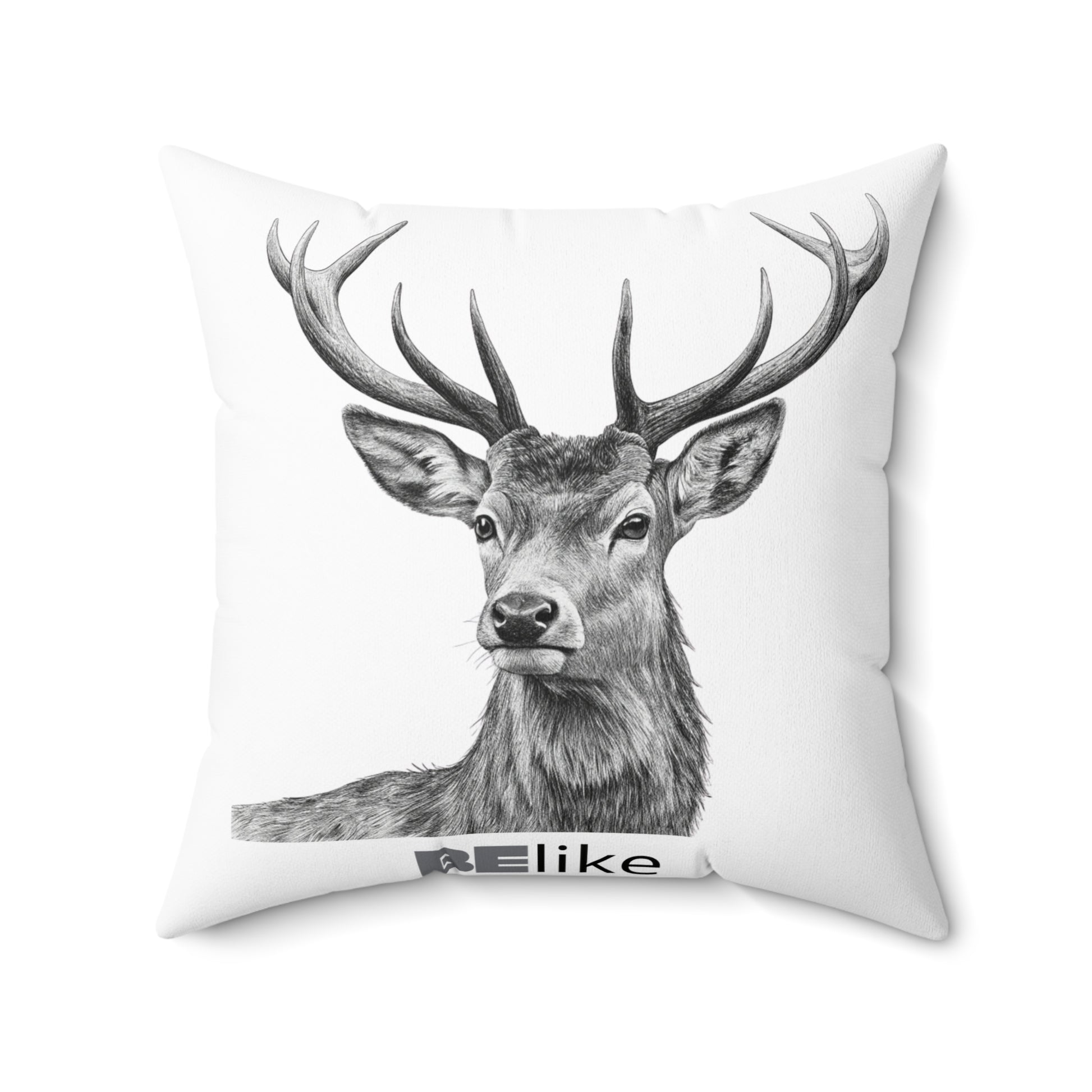 BElike the Deer Throw Pillow | Spirit Animal Home Decor | BElike.store