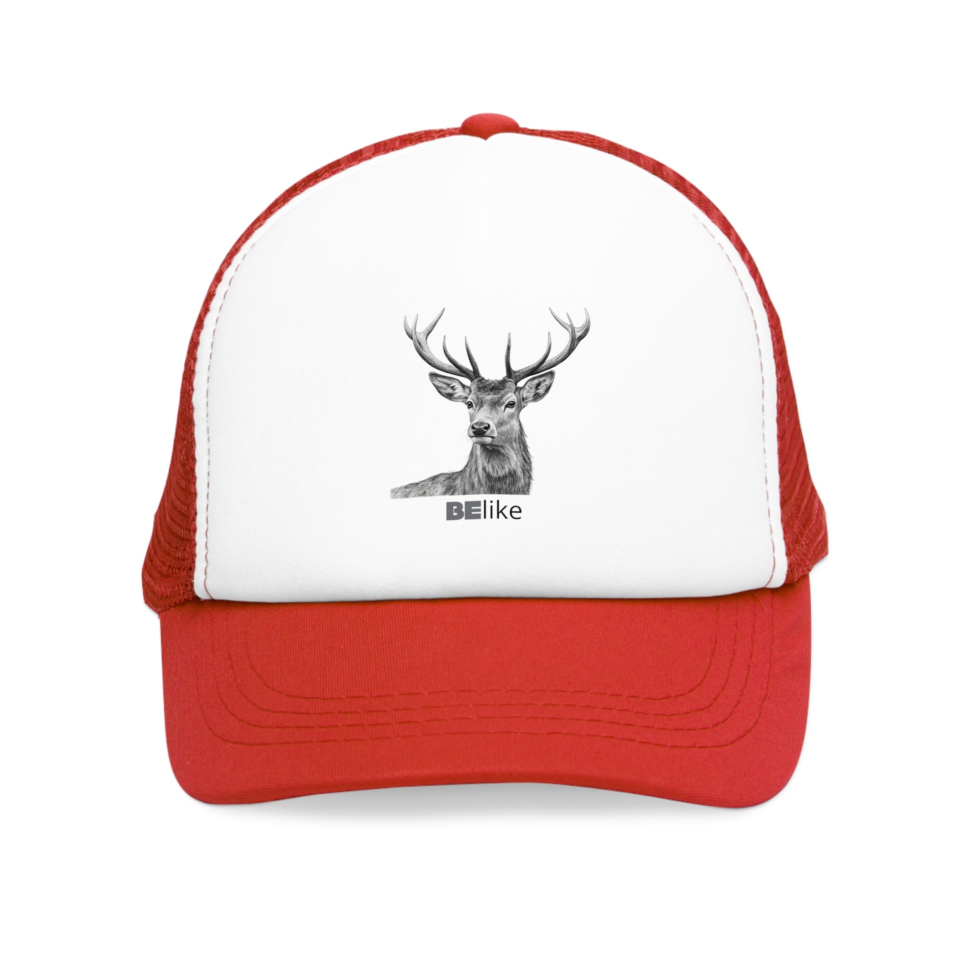 BElike the Deer Trucker Cap | Minimalist Spirit Animal Hat | BElike.store