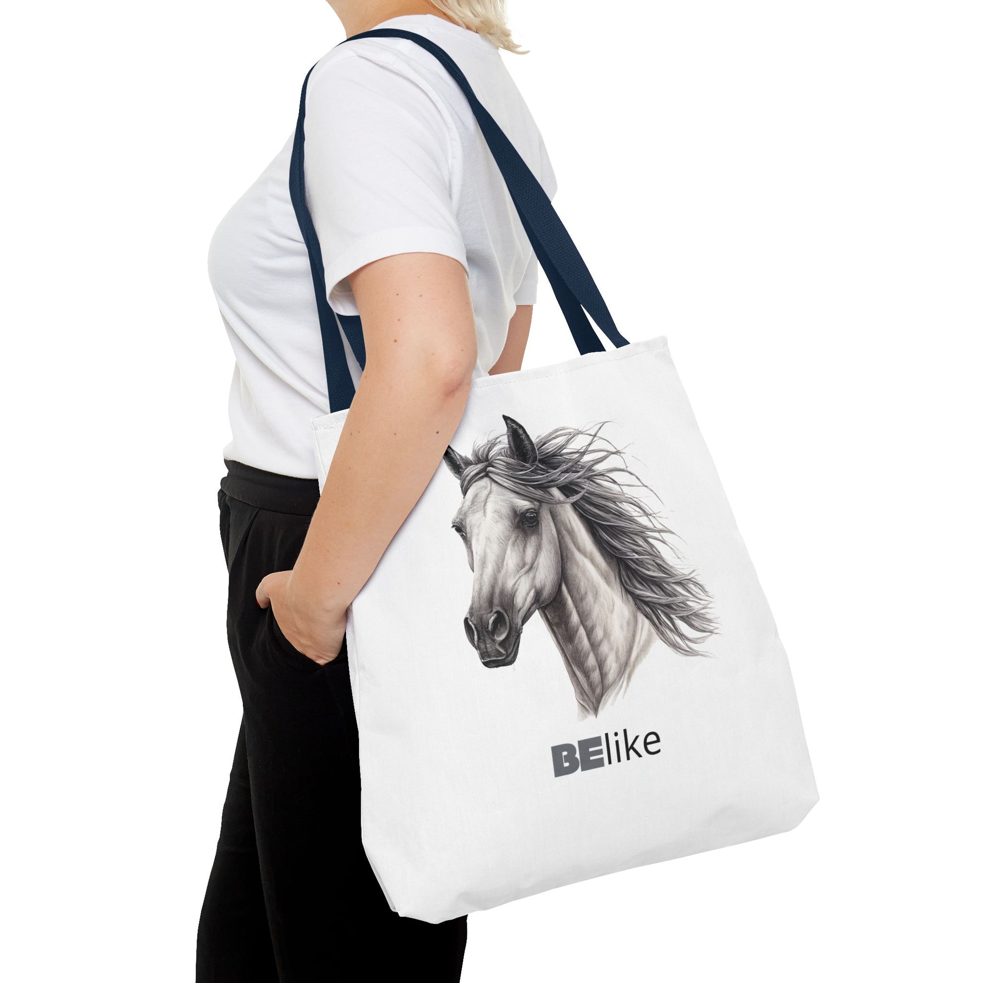 BElike the Horse Tote Bag | Inspirational Animal Spirit Bag | BElike.store
