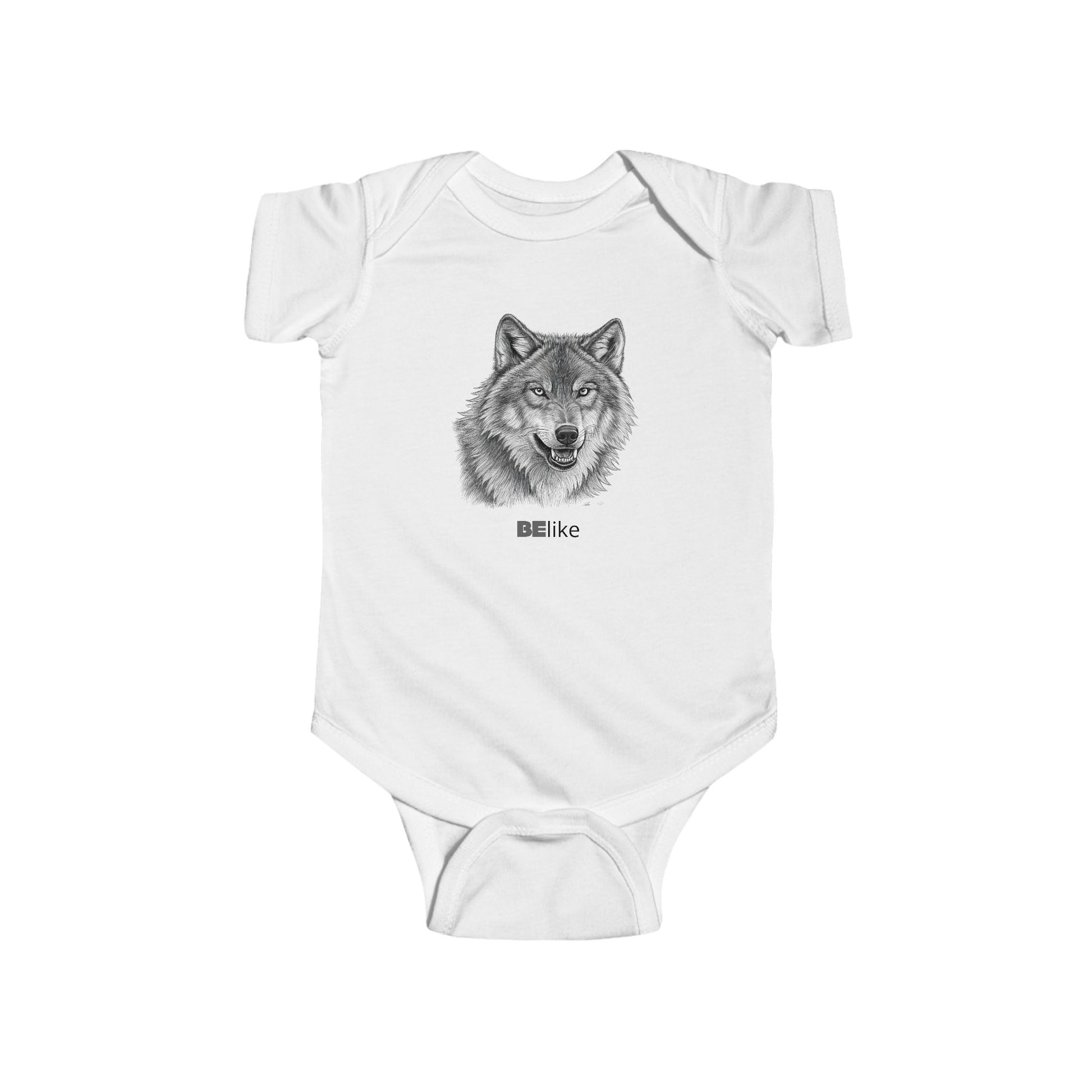 BElike the Wolf Infant Bodysuit | Inspirational Baby Clothes | BElike.store
