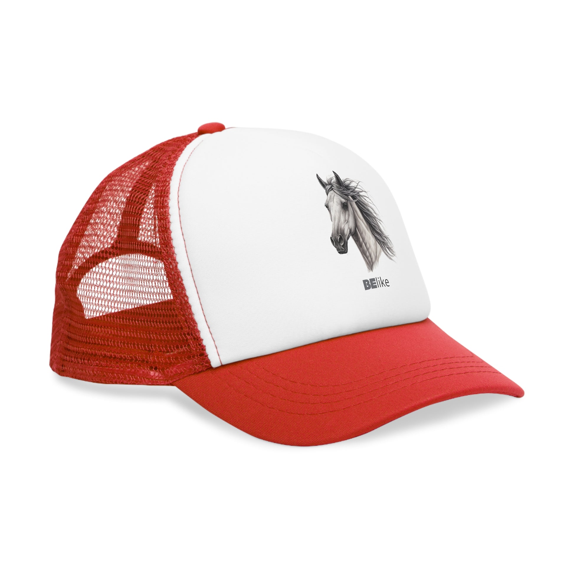 BElike the Horse Trucker Cap | Horse Spirit Animal Hat | BElike.store