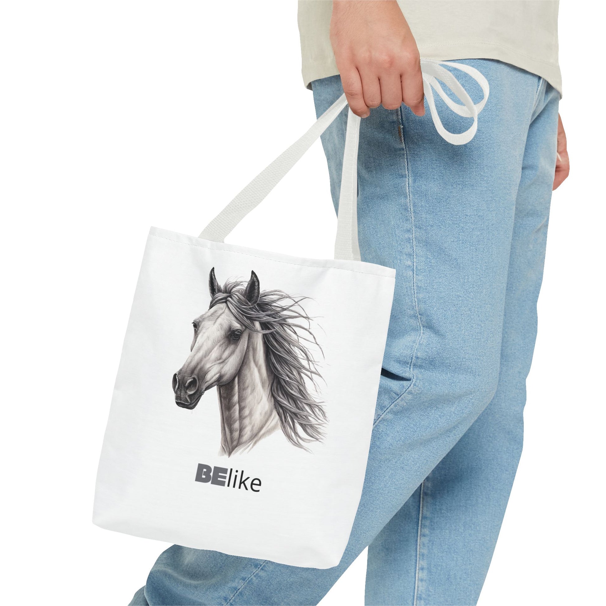 BElike the Horse Tote Bag | Inspirational Animal Spirit Bag | BElike.store