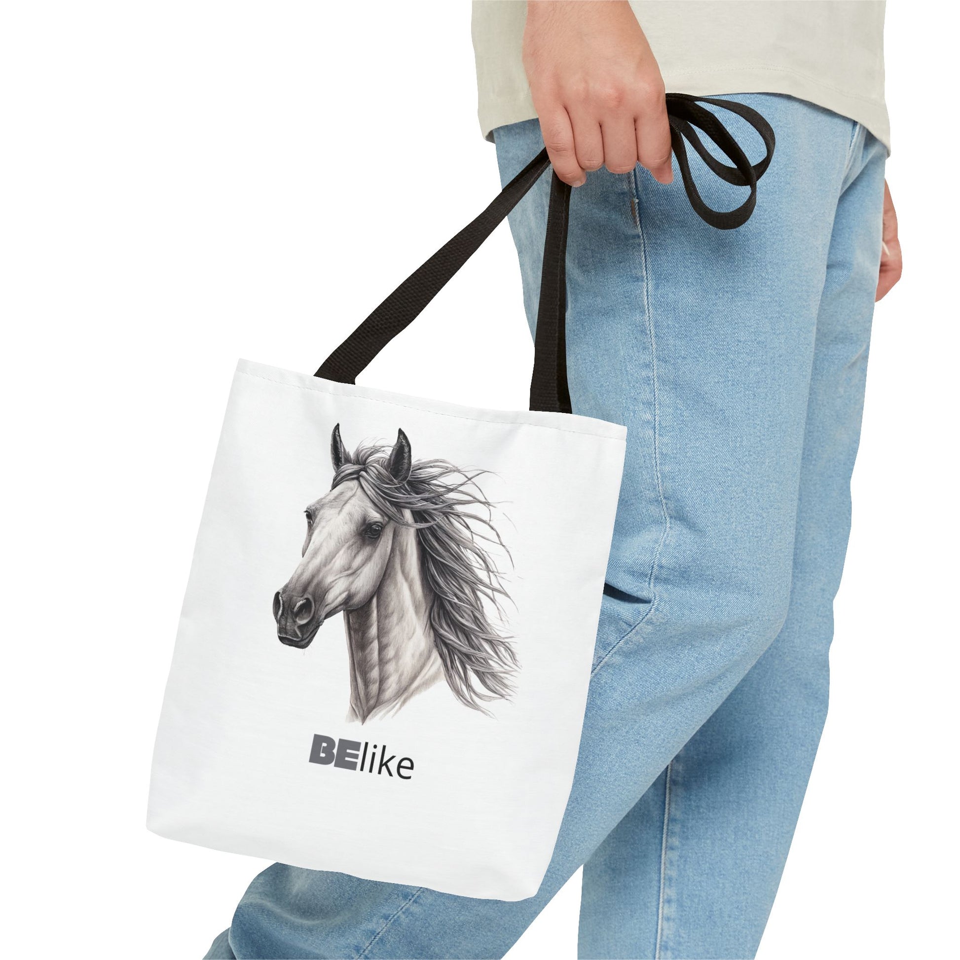 BElike the Horse Tote Bag | Inspirational Animal Spirit Bag | BElike.store
