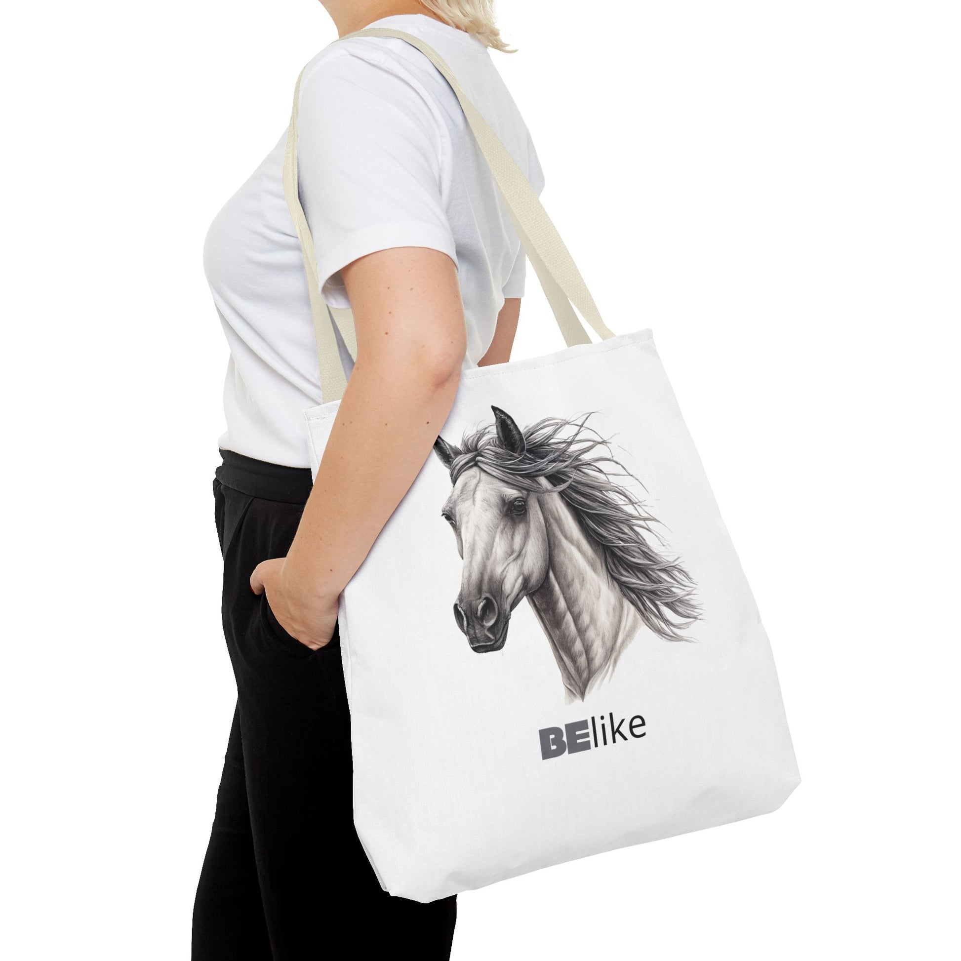 BElike the Horse Tote Bag | Inspirational Animal Spirit Bag | BElike.store
