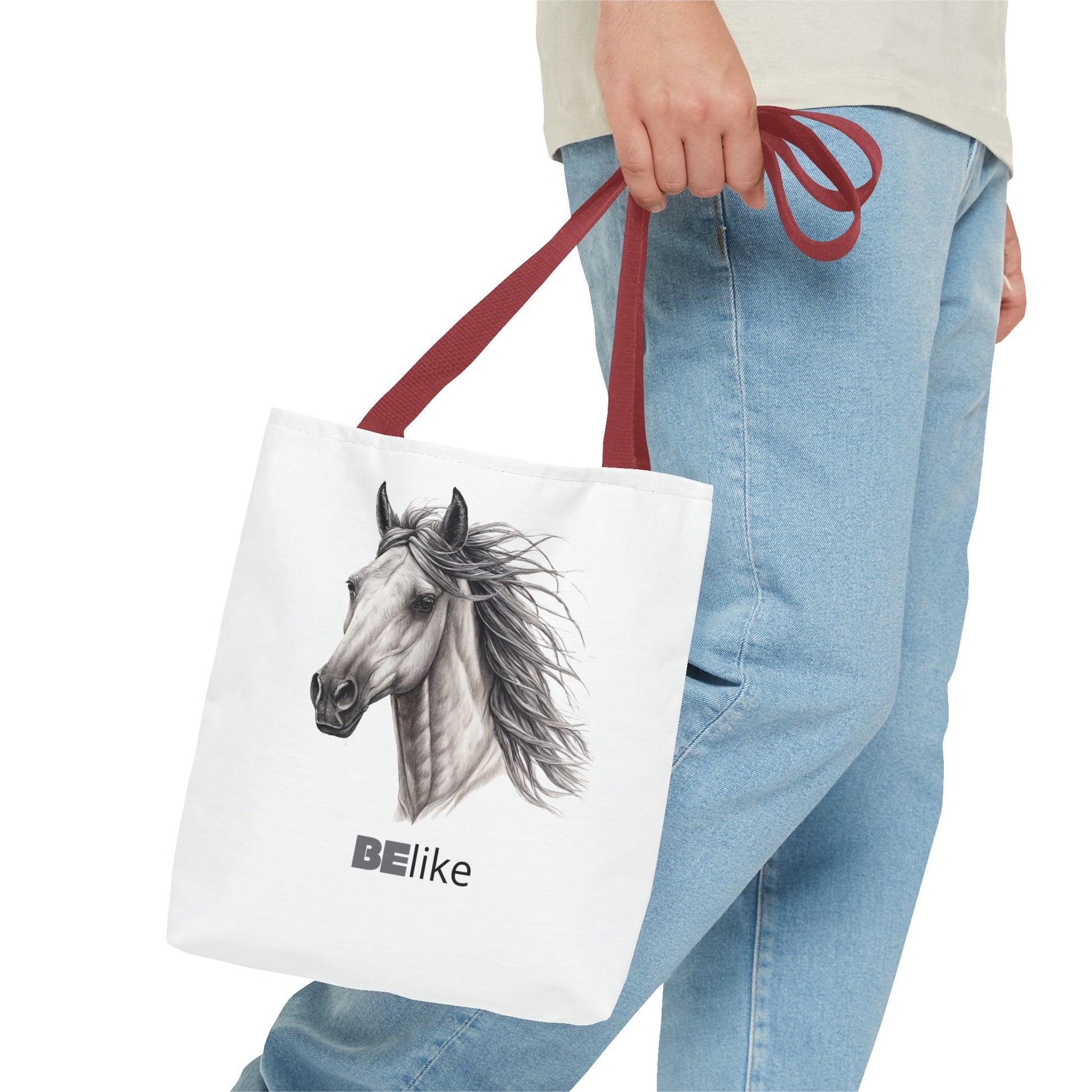 BElike the Horse Tote Bag | Inspirational Animal Spirit Bag | BElike.store