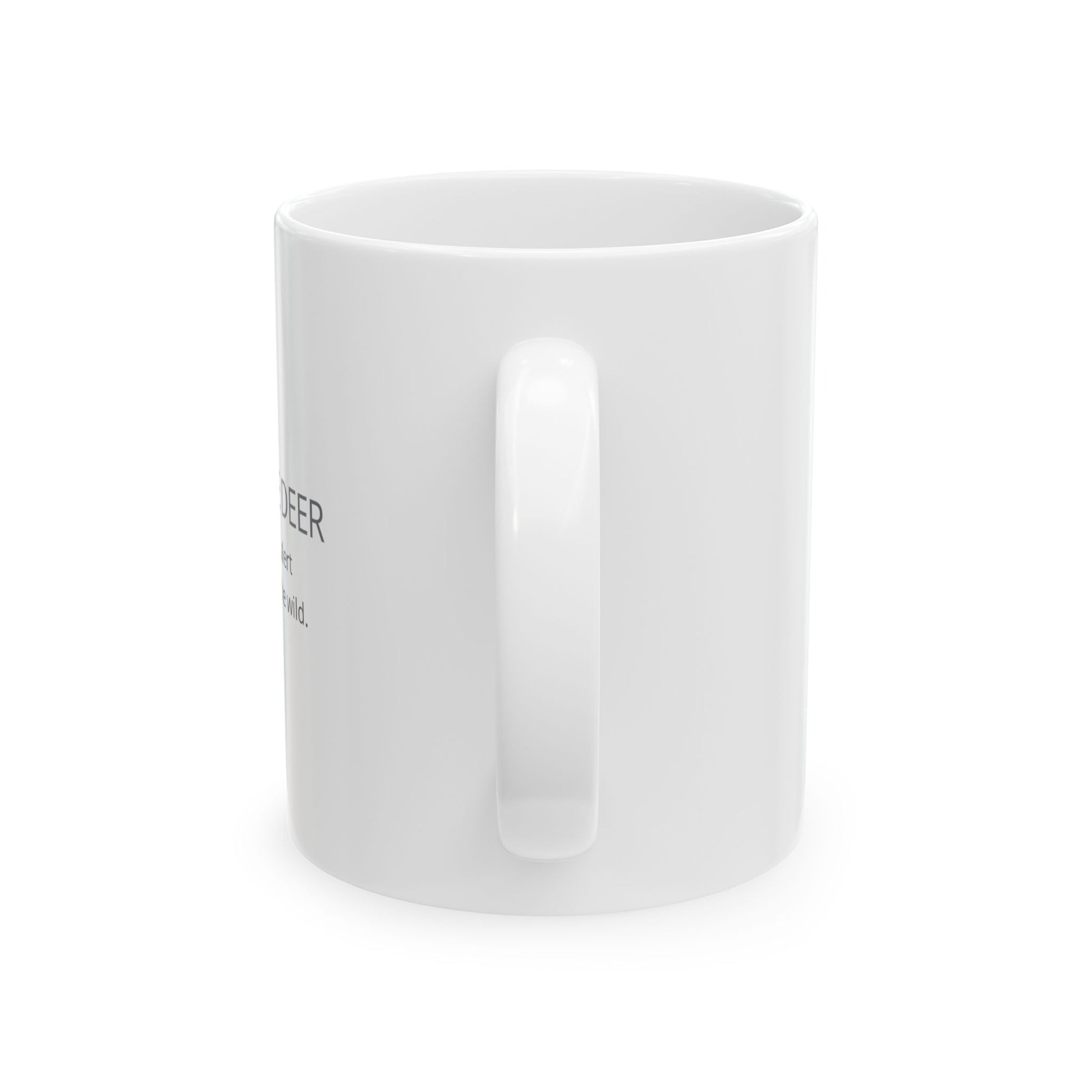 BElike the Deer White Ceramic Mug | Inspirational Spirit Animal Mug | BElike.store