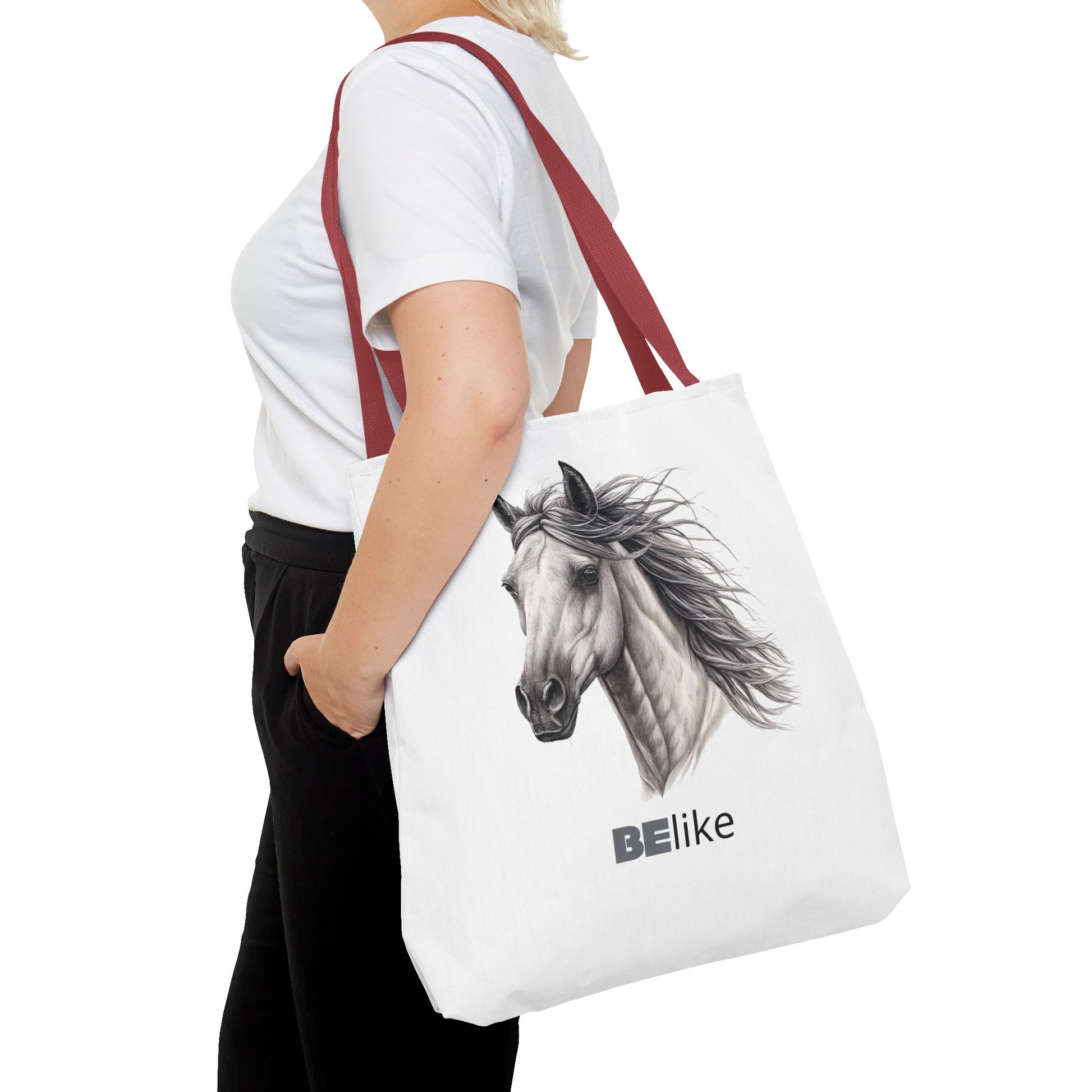 BElike the Horse Tote Bag | Inspirational Animal Spirit Bag | BElike.store
