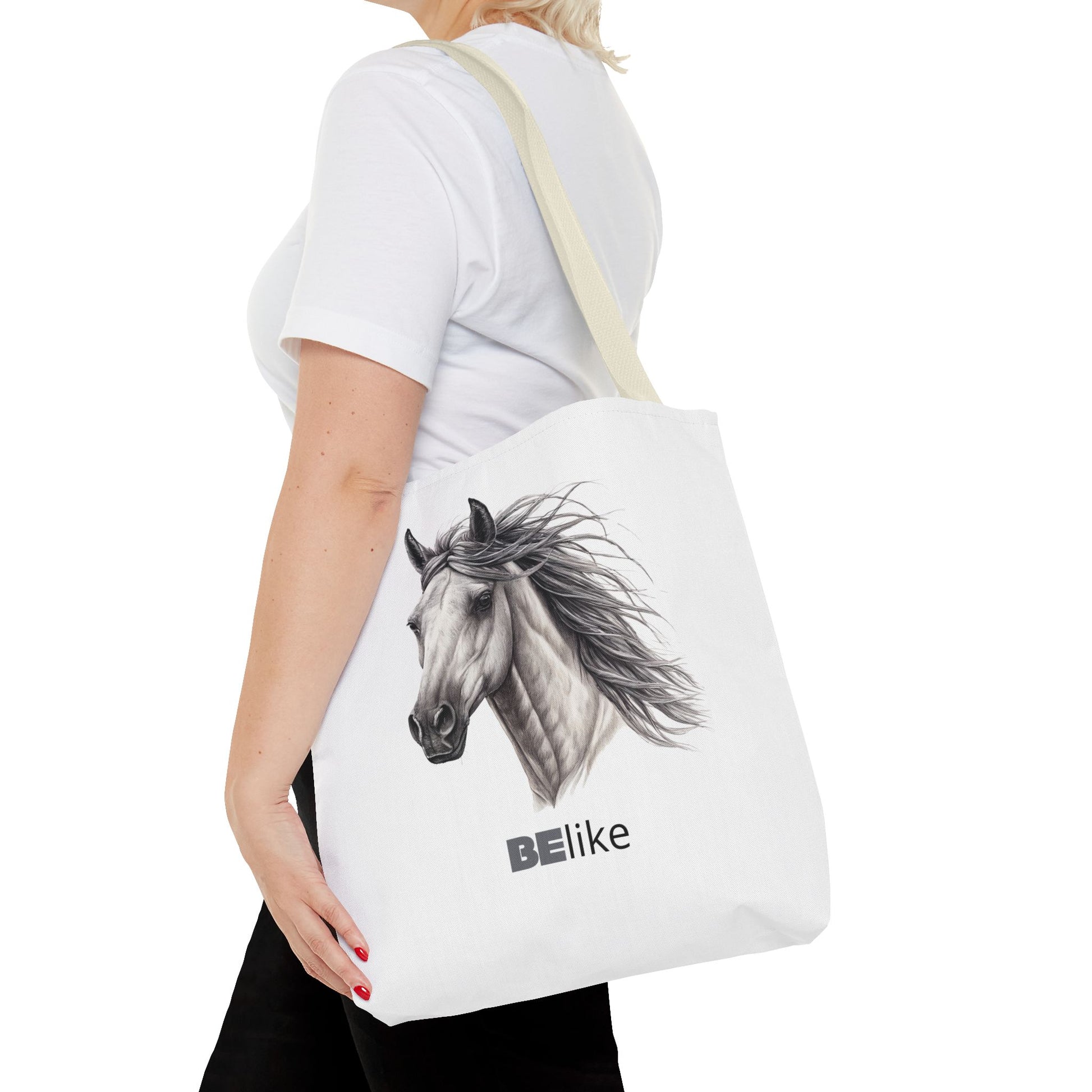 BElike the Horse Tote Bag | Inspirational Animal Spirit Bag | BElike.store