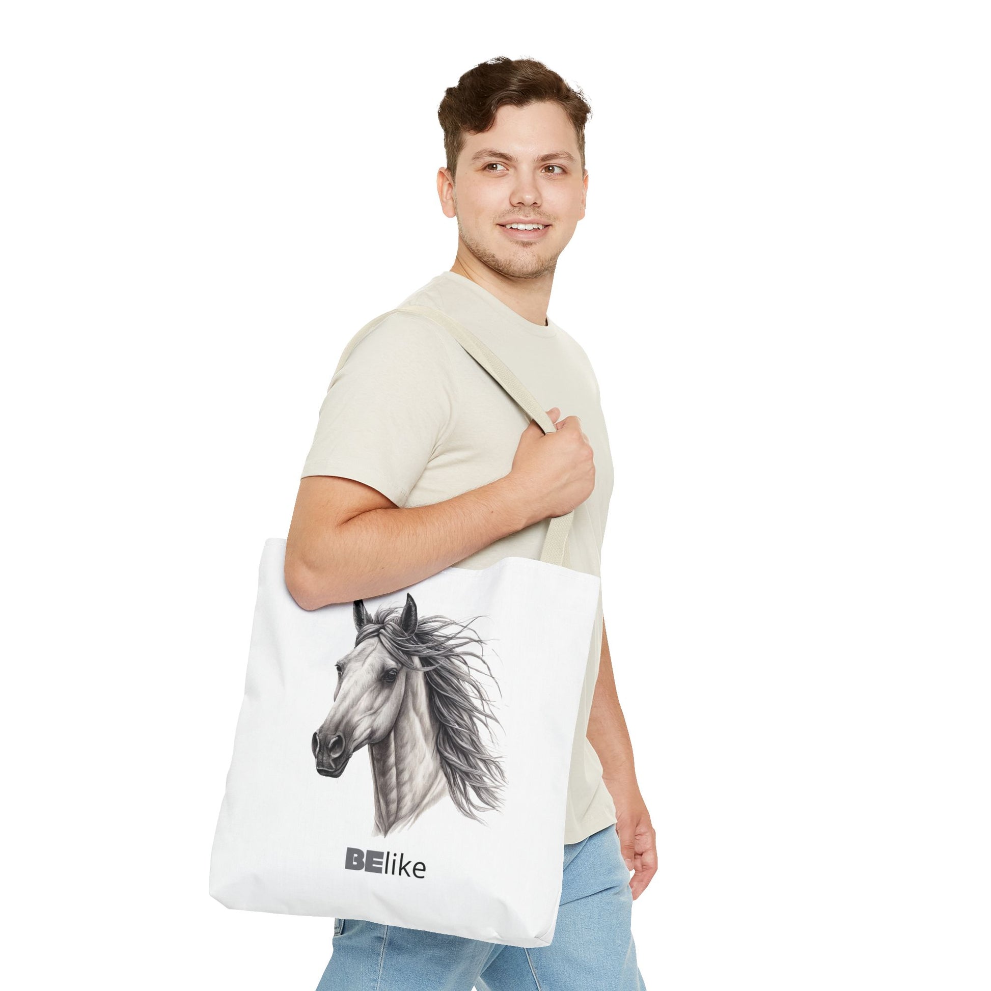 BElike the Horse Tote Bag | Inspirational Animal Spirit Bag | BElike.store