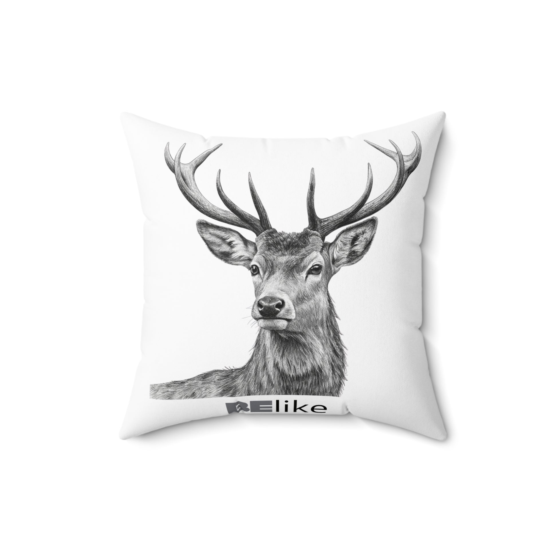 BElike the Deer Throw Pillow | Spirit Animal Home Decor | BElike.store