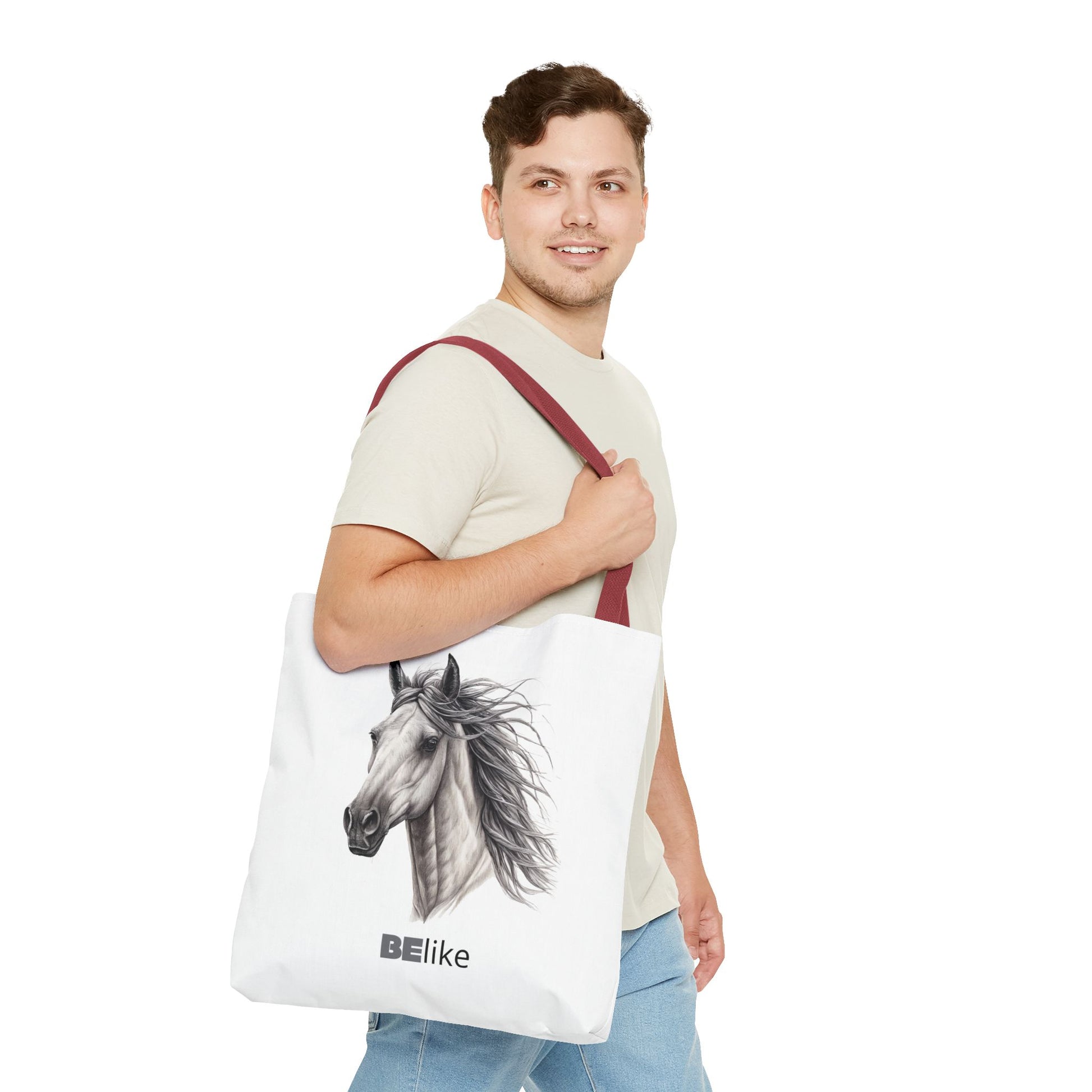 BElike the Horse Tote Bag | Inspirational Animal Spirit Bag | BElike.store