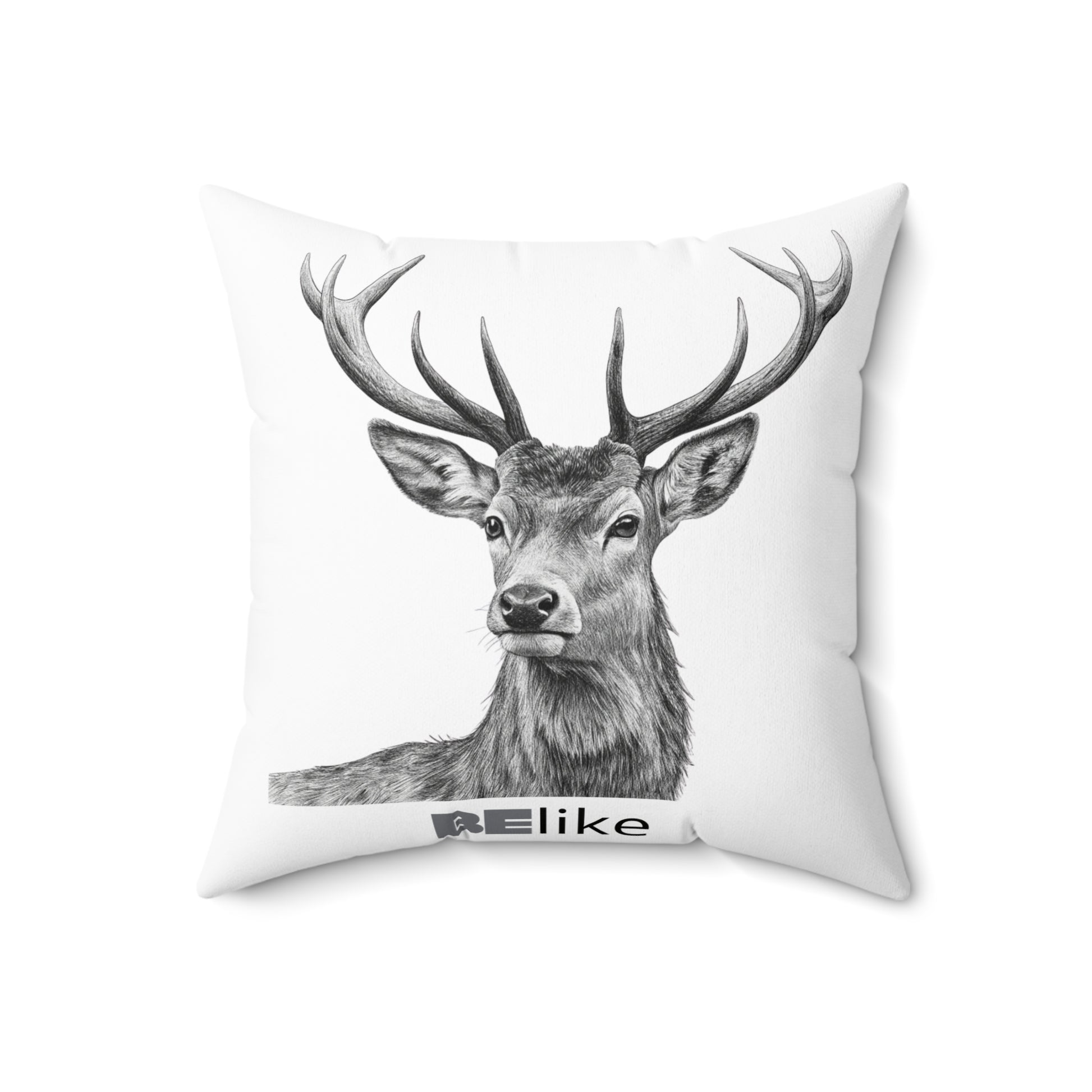BElike the Deer Throw Pillow | Spirit Animal Home Decor | BElike.store