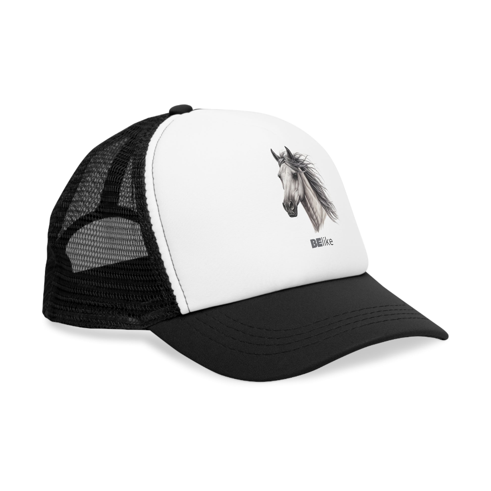 BElike the Horse Trucker Cap | Horse Spirit Animal Hat | BElike.store