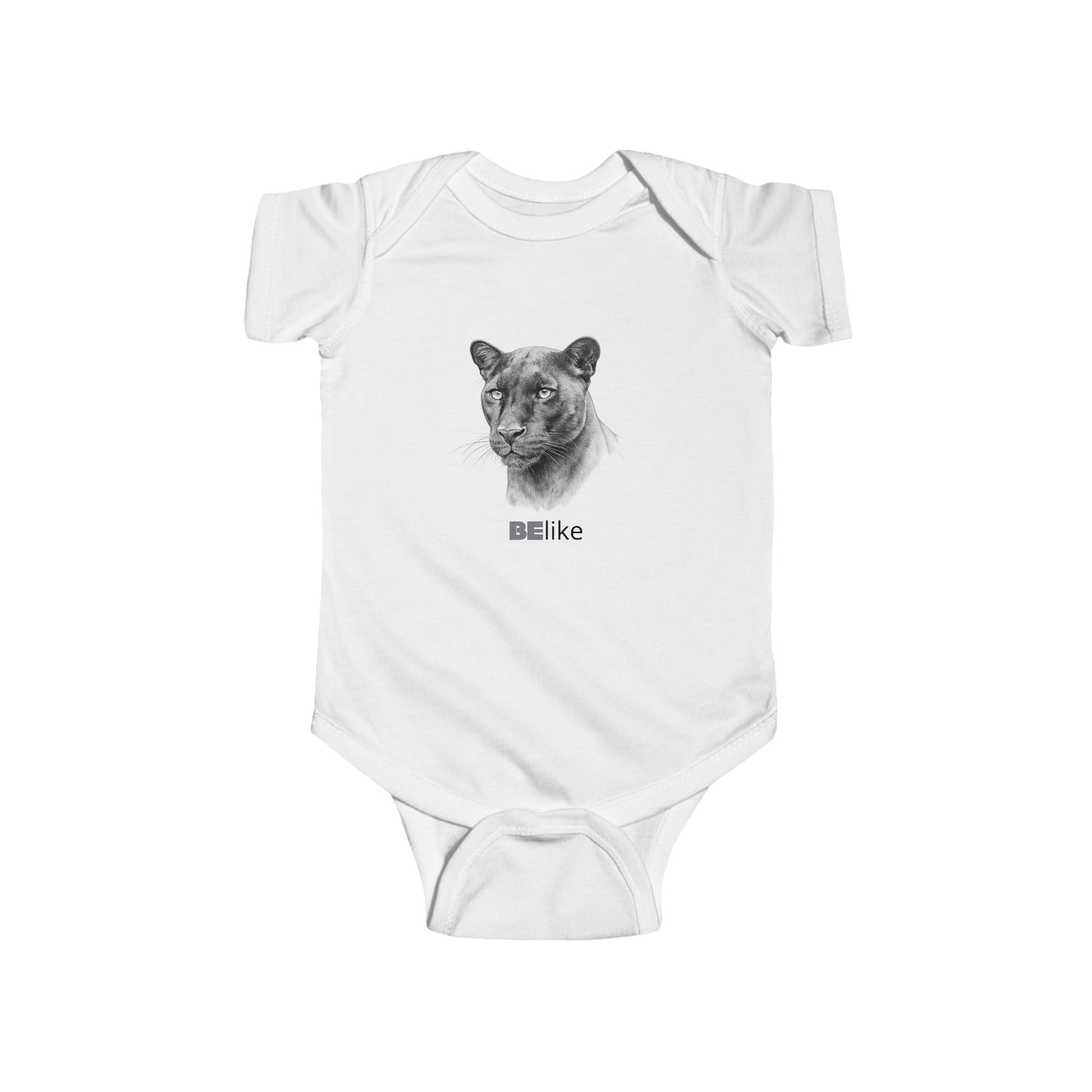 Black Panther baby bodysuit with quote