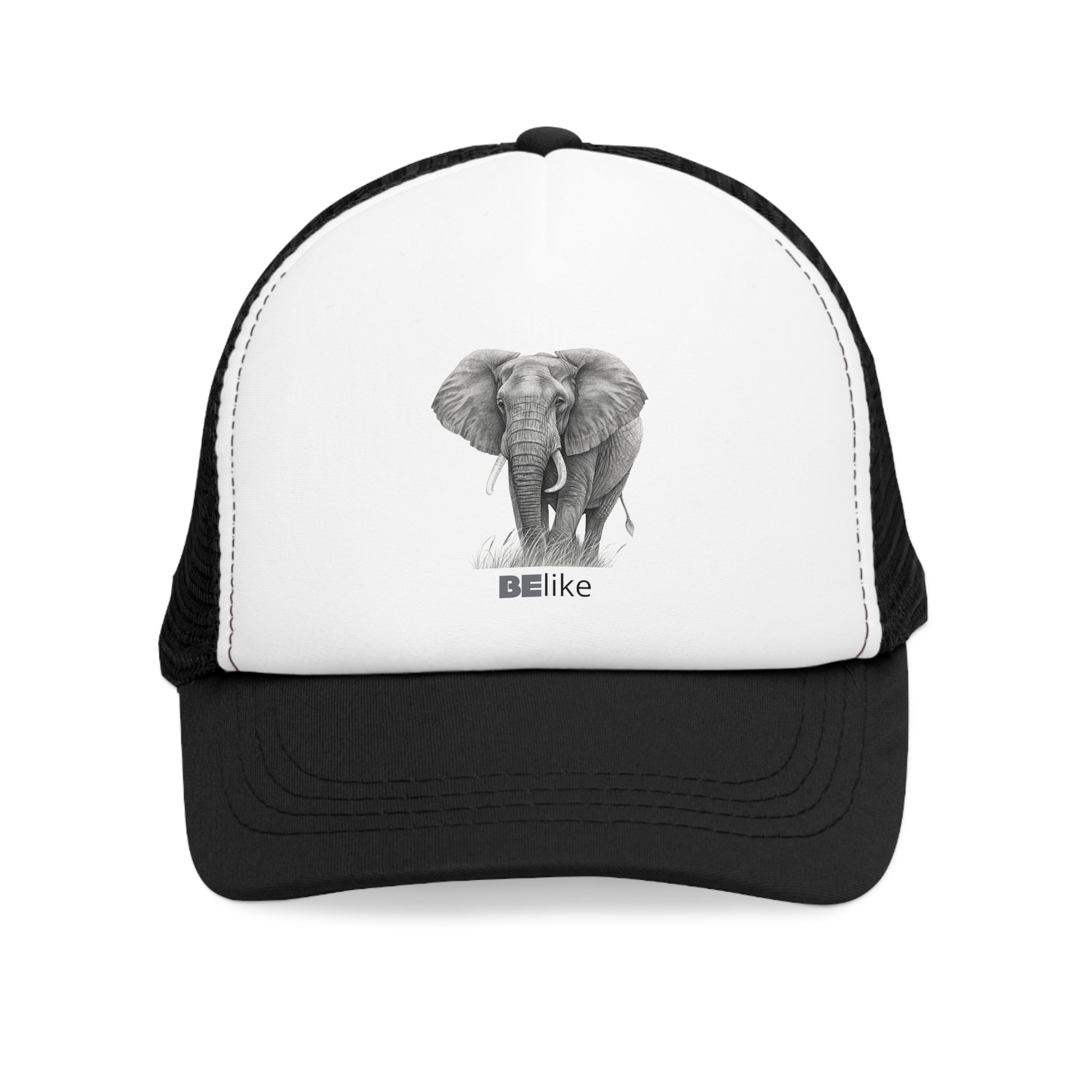 Elephant spirit animal trucker cap with quote