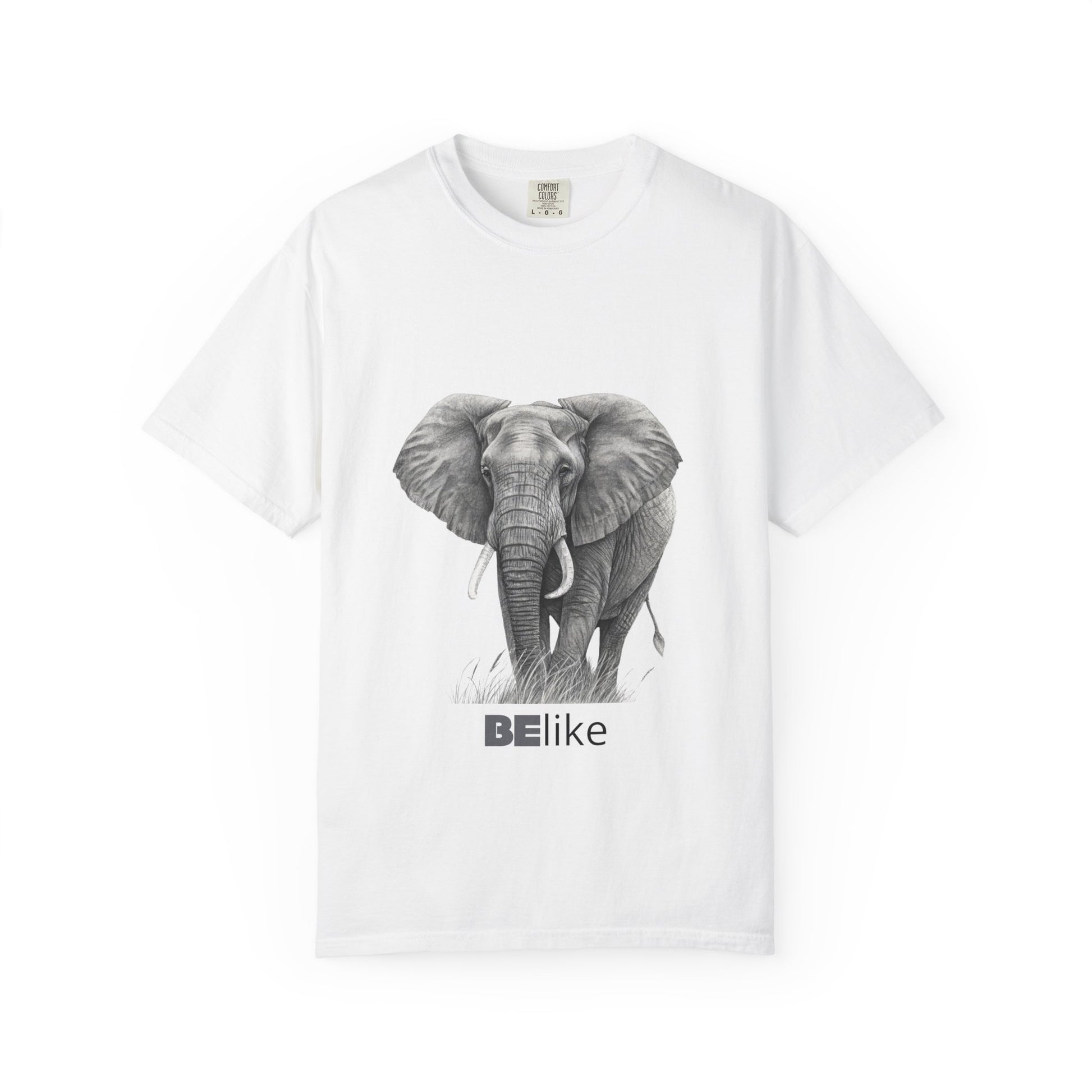 Inspirational elephant t-shirt with wisdom quote
