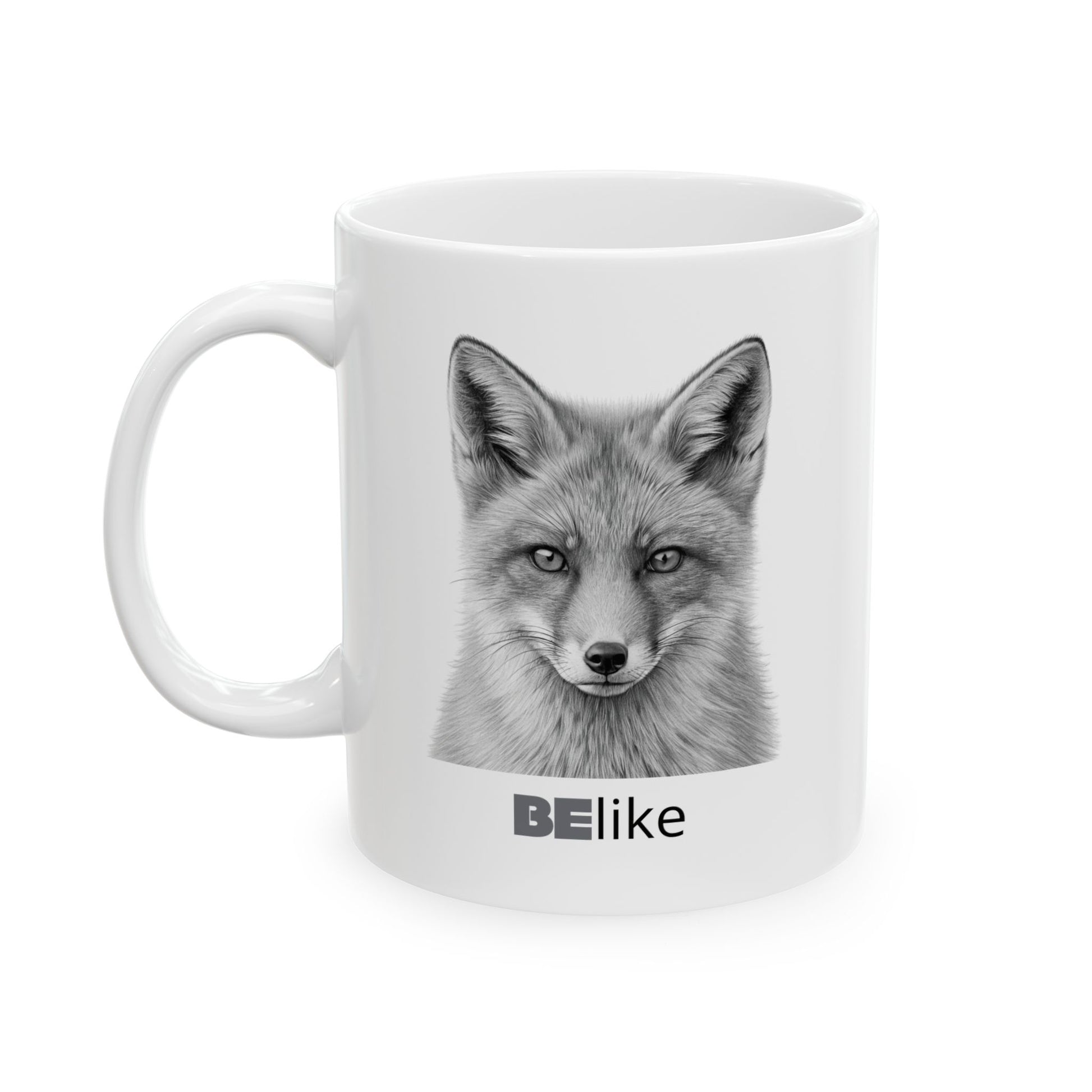 Minimalist animal mug – sharp, quick, and adaptable