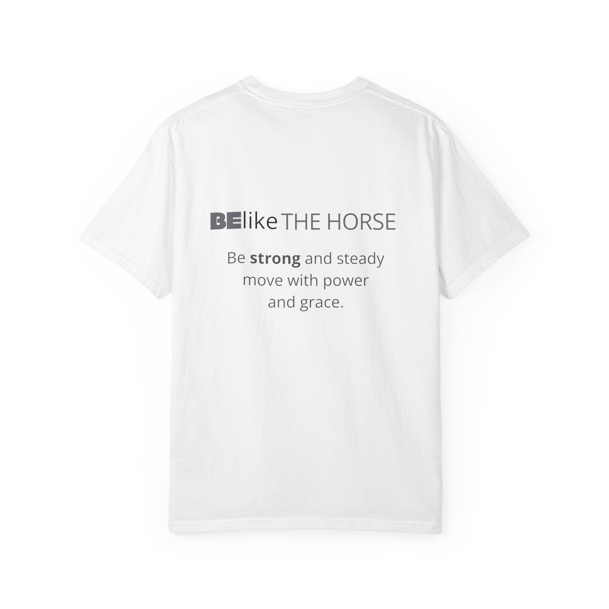 Inspirational horse spirit animal t-shirt – move with power and grace