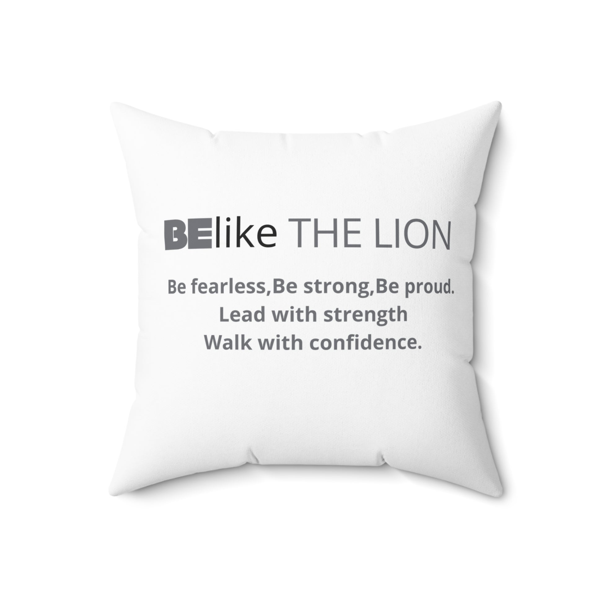 Decorative lion pillow gift for animal lovers