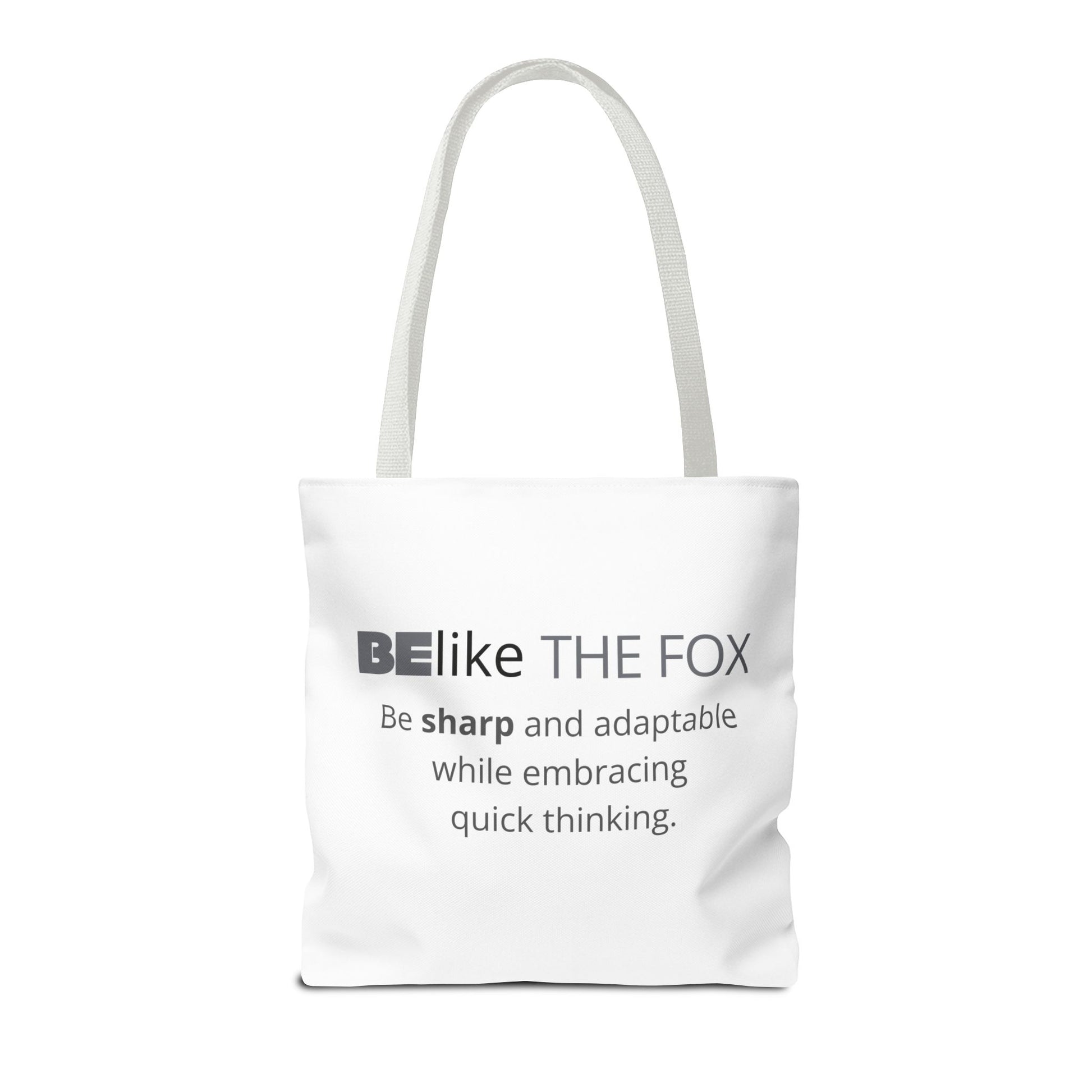 BElike the Fox Tote Bag | Inspirational Spirit Animal Tote | BElike.store