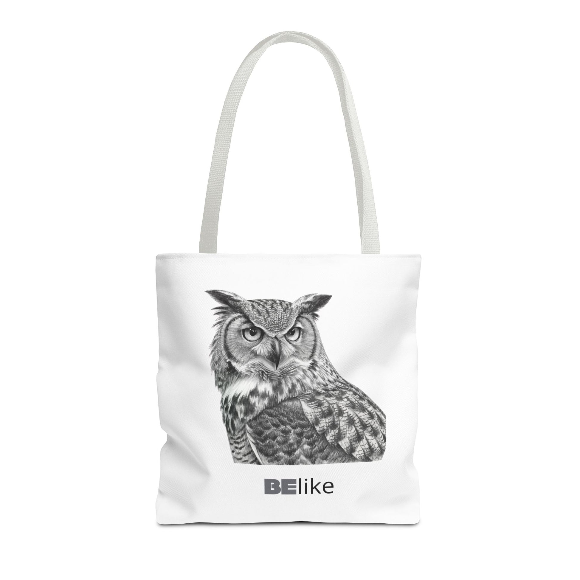 BElike the Owl Tote Bag | Patience & Purpose On the Go | BElike.store