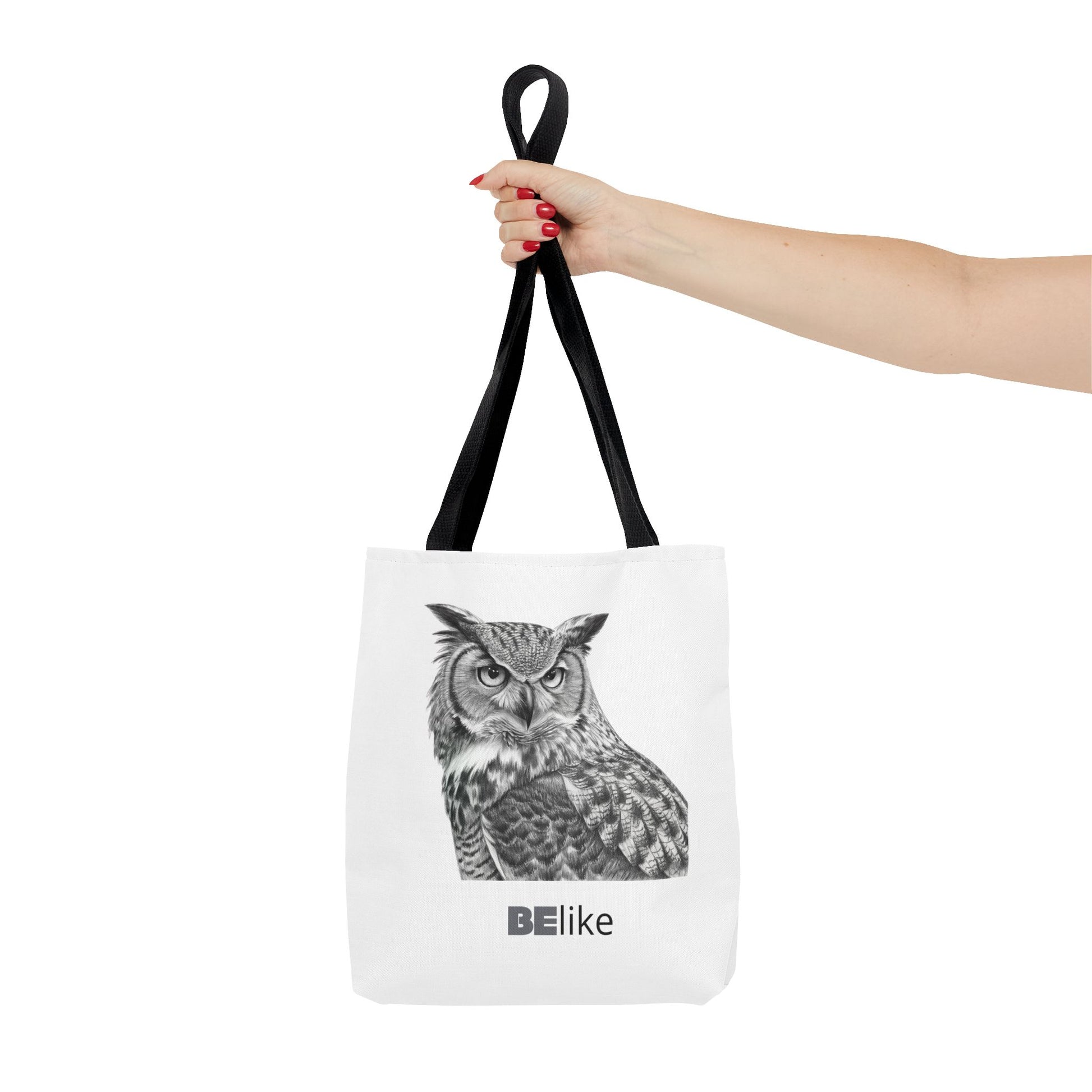 BElike the Owl Tote Bag | Patience & Purpose On the Go | BElike.store