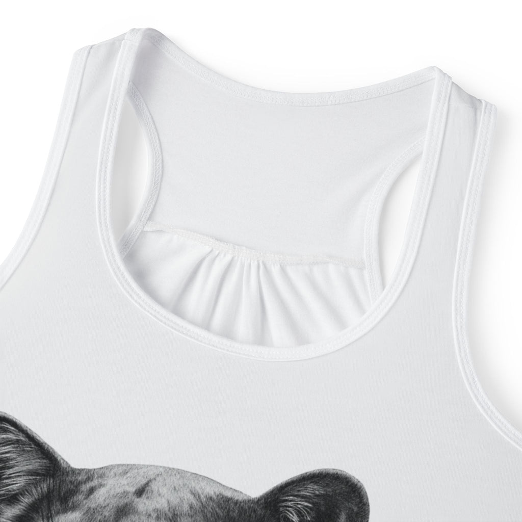 BElike the Black Panther Women's Tank Top | Elegant Power | BElike.store