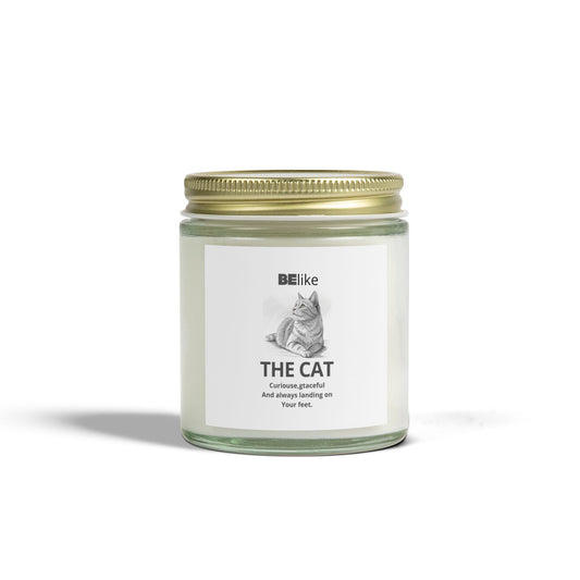 BElike The Cat Scented Candle - Coconut Apricot Wax (4oz, 9oz)