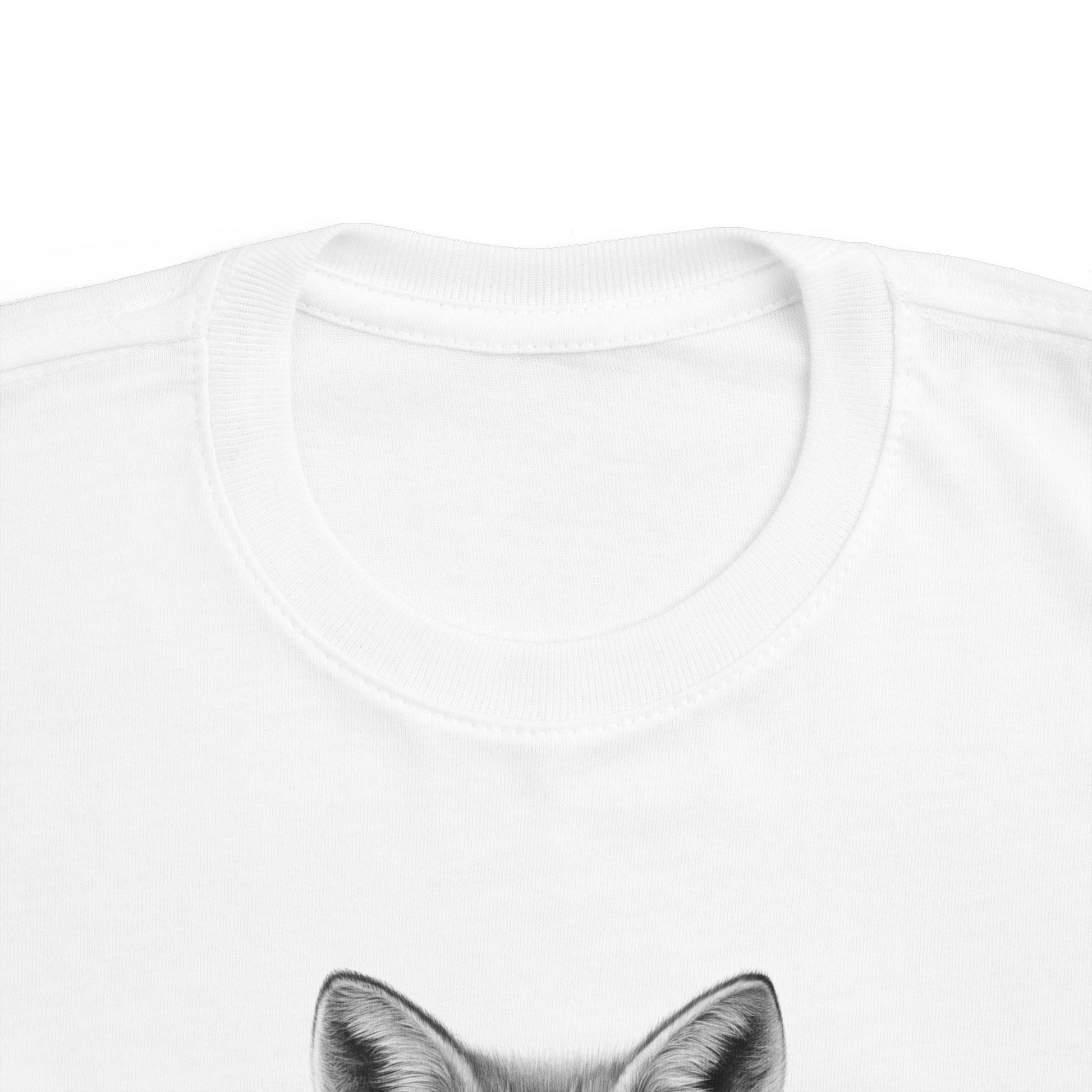 Clever toddler shirt with symbolic fox design
