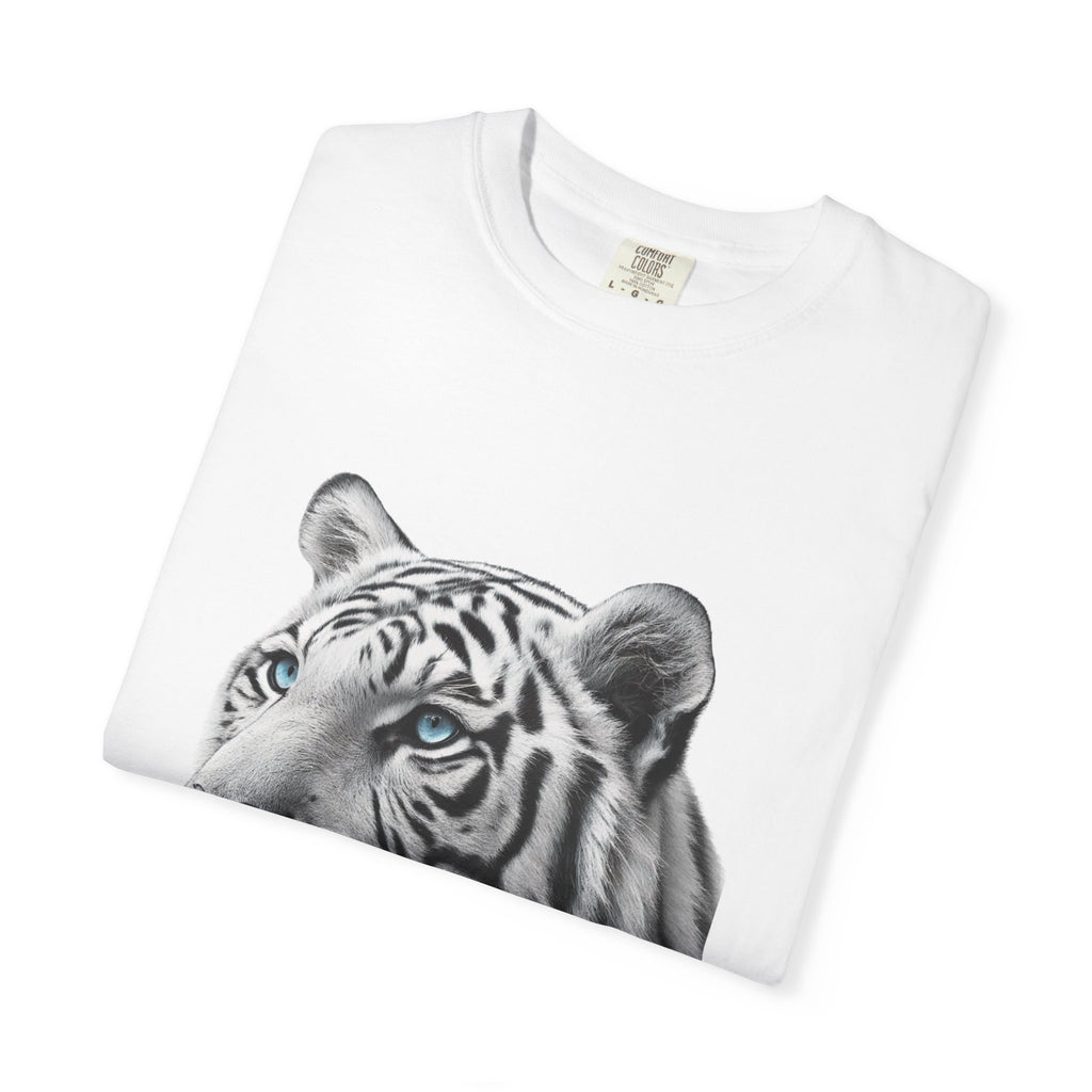 BElike The the White-tiger   Inspirational Unisex Garment-Dyed T-shirt