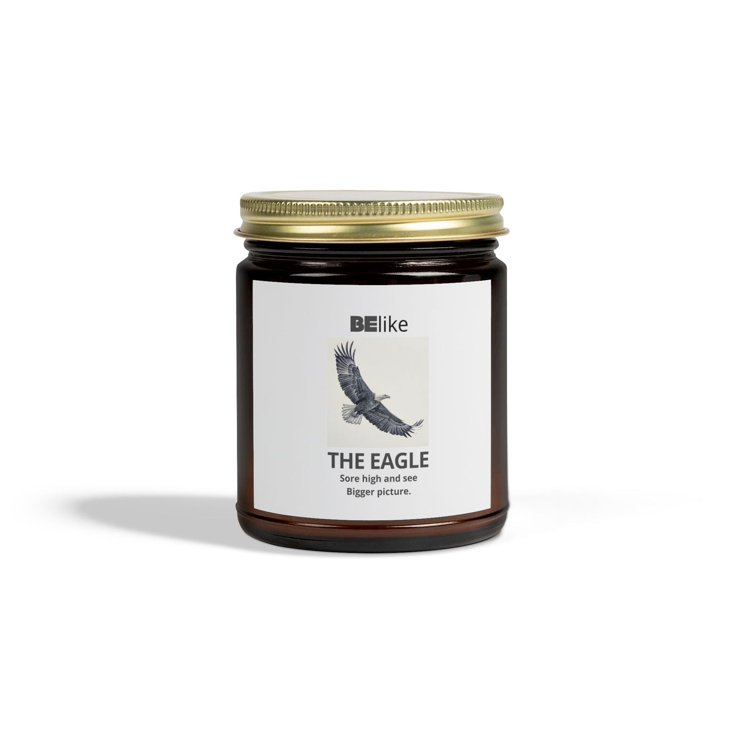 BElike The Eagle Scented Candle - Coconut Apricot Wax (4oz, 9oz)