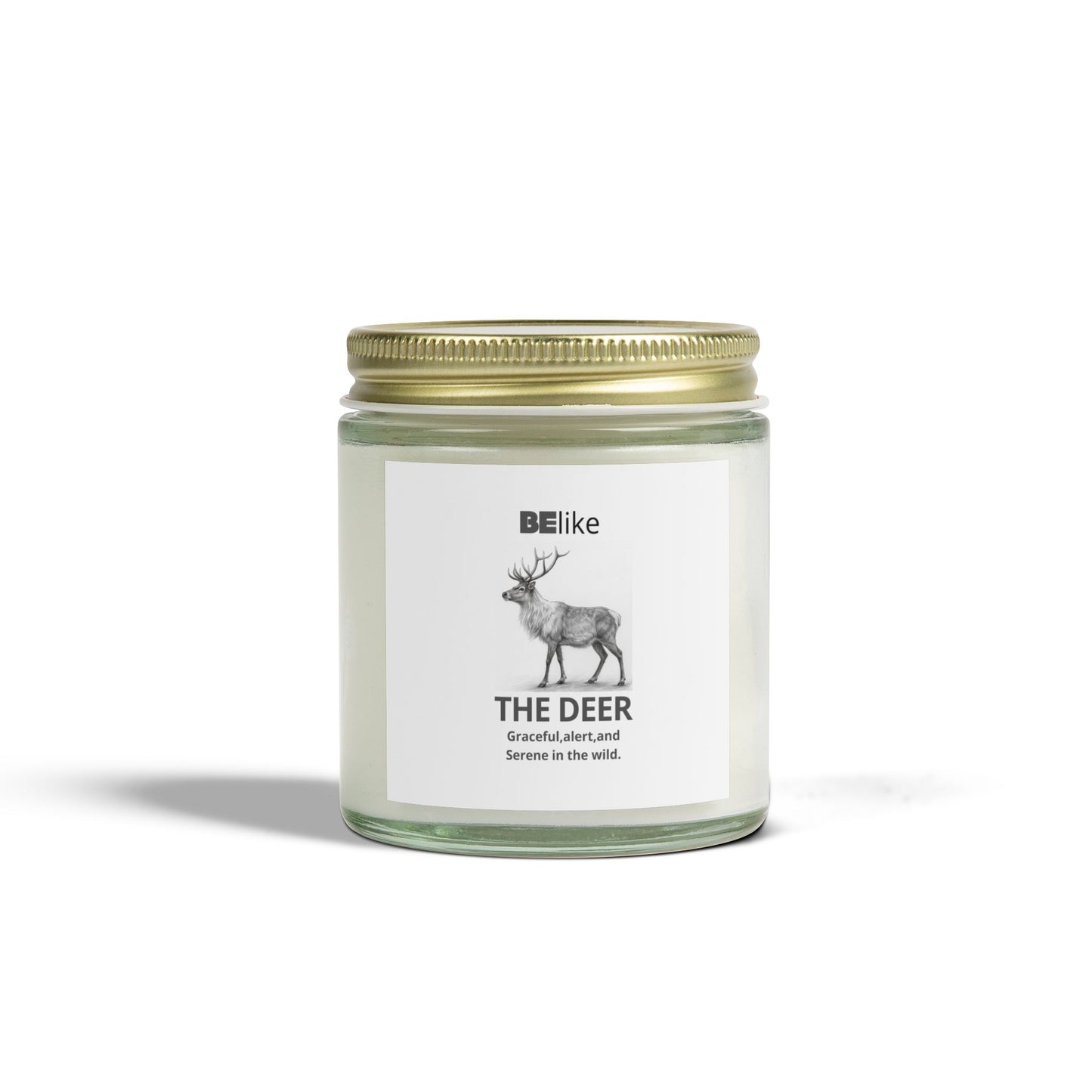 BElike The Deer Scented Candle - Coconut Apricot Wax (4oz, 9oz)