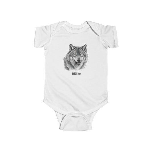 BElike the Wolf Infant Bodysuit | Inspirational Baby Clothes | BElike.store