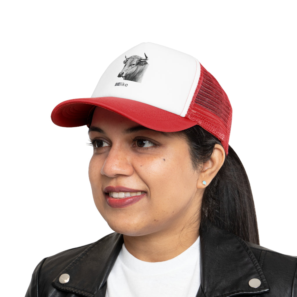 BElike the Bull Trucker Cap | Bold Spirit Animal Hat | BElike.store