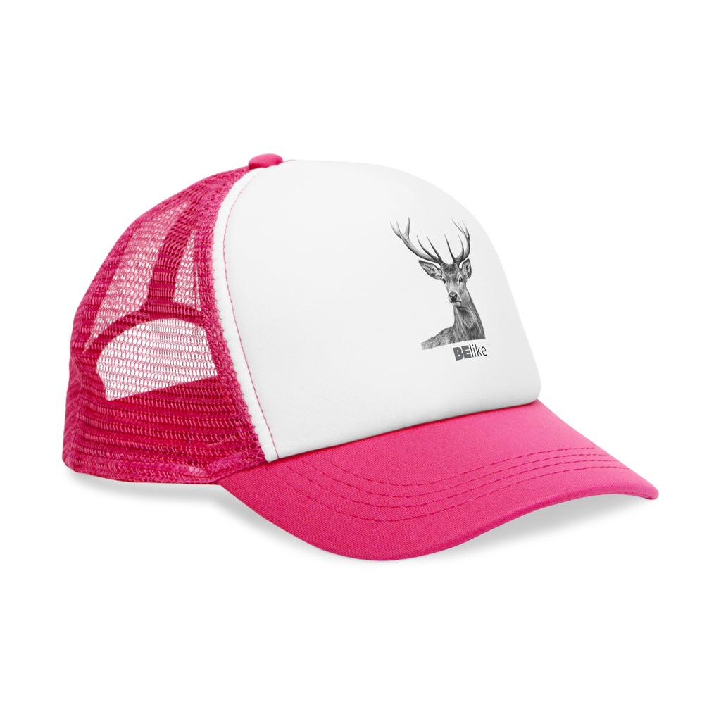 BElike the Deer Trucker Cap | Minimalist Spirit Animal Hat | BElike.store