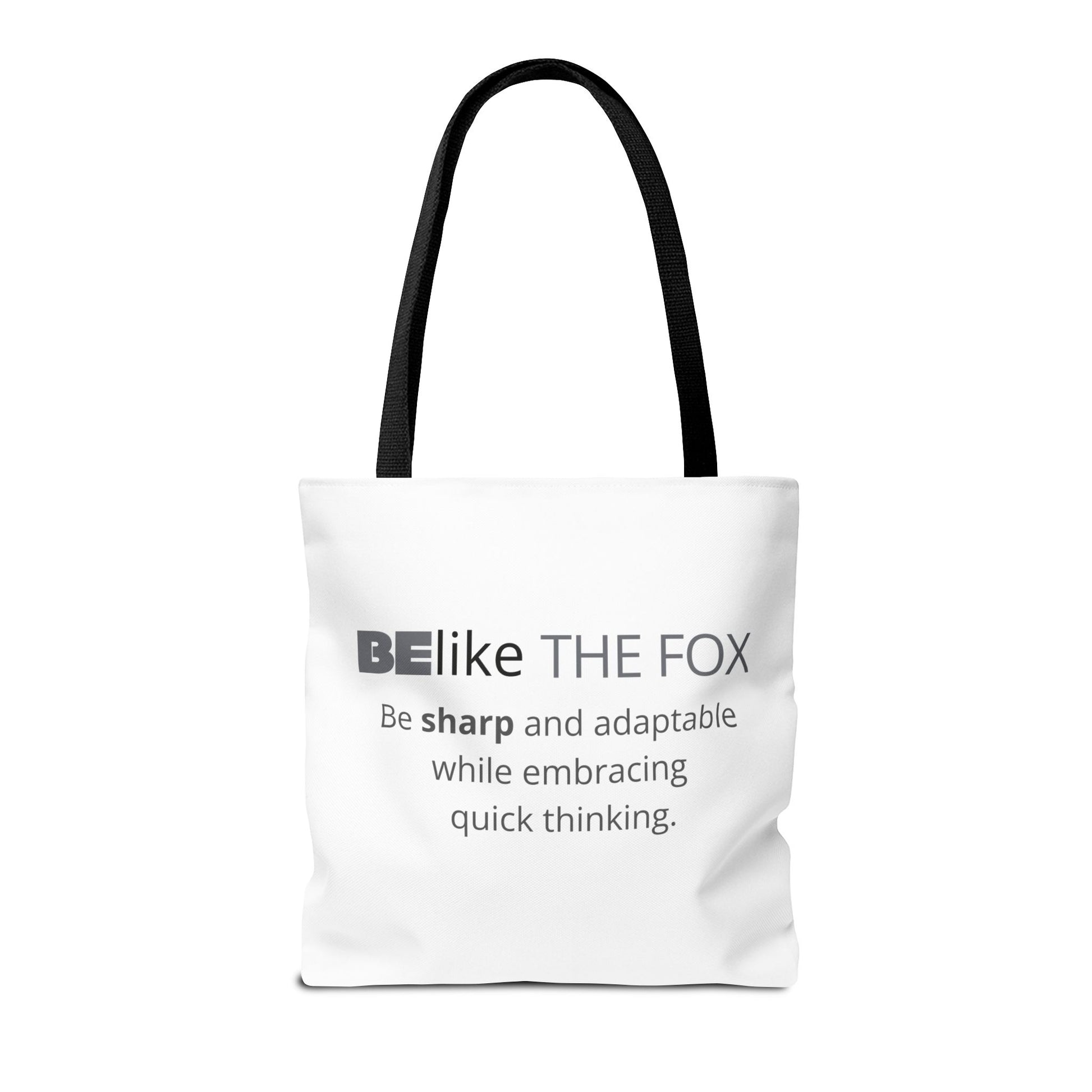 BElike the Fox Tote Bag | Inspirational Spirit Animal Tote | BElike.store