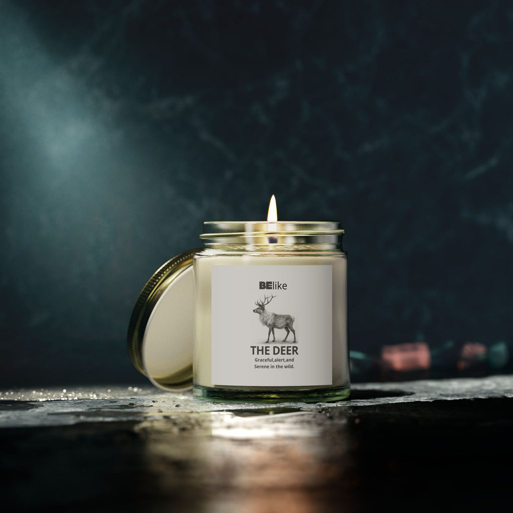 BElike The Deer Scented Candle - Coconut Apricot Wax (4oz, 9oz)