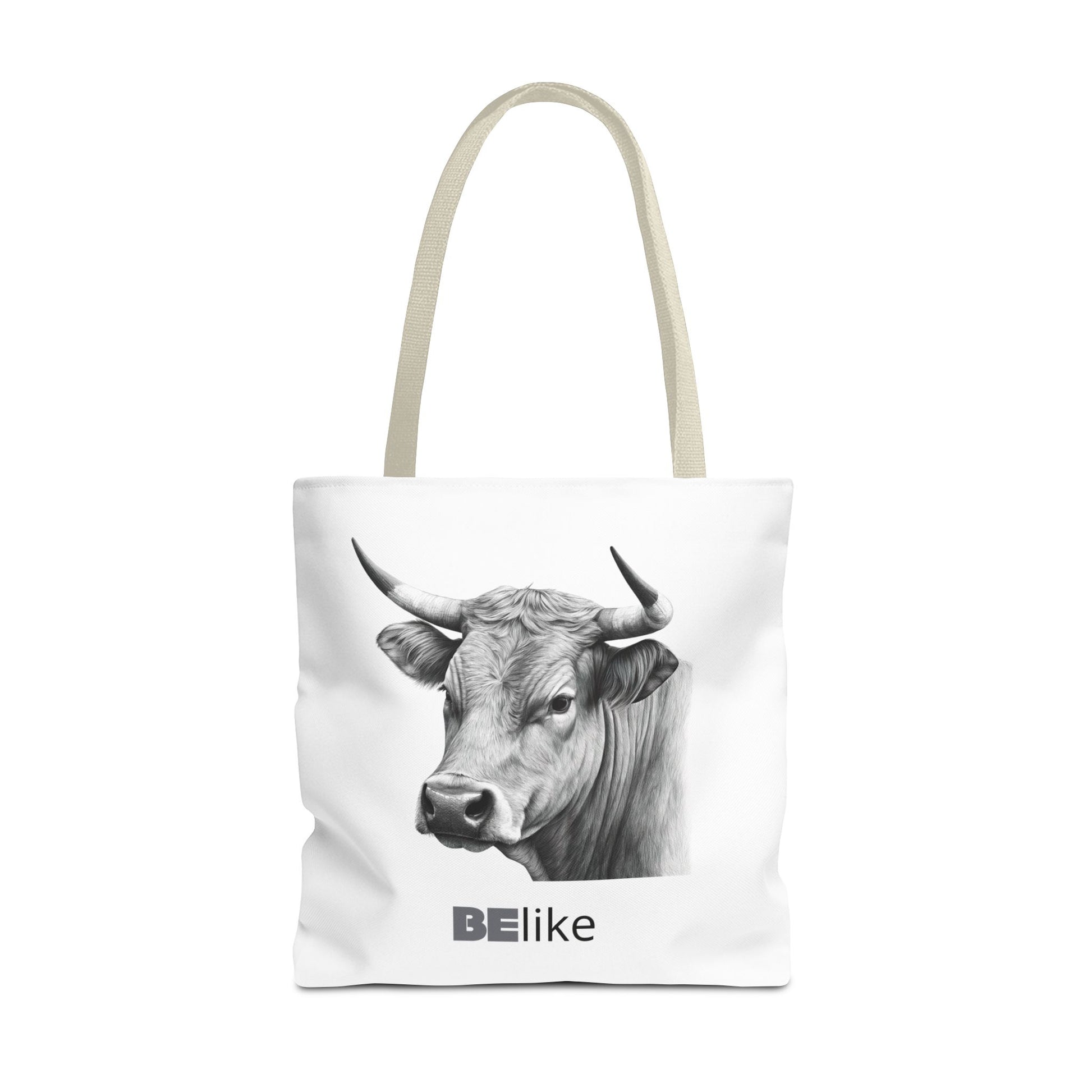 BElike the Bull Tote Bag | Strong & Stylish Animal Spirit Bag | BElike.store