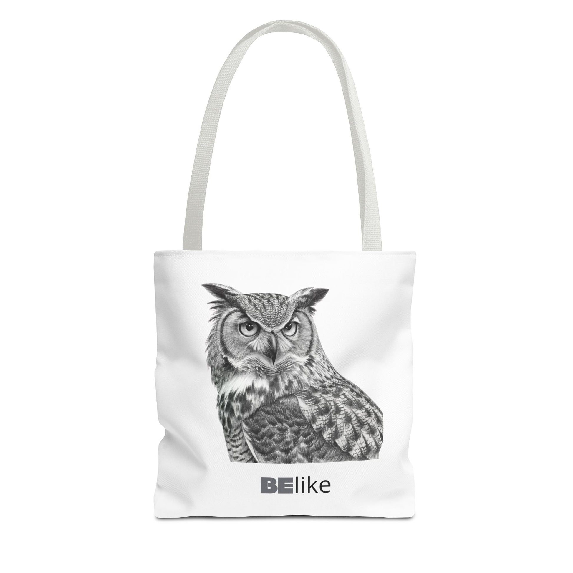 BElike the Owl Tote Bag | Patience & Purpose On the Go | BElike.store