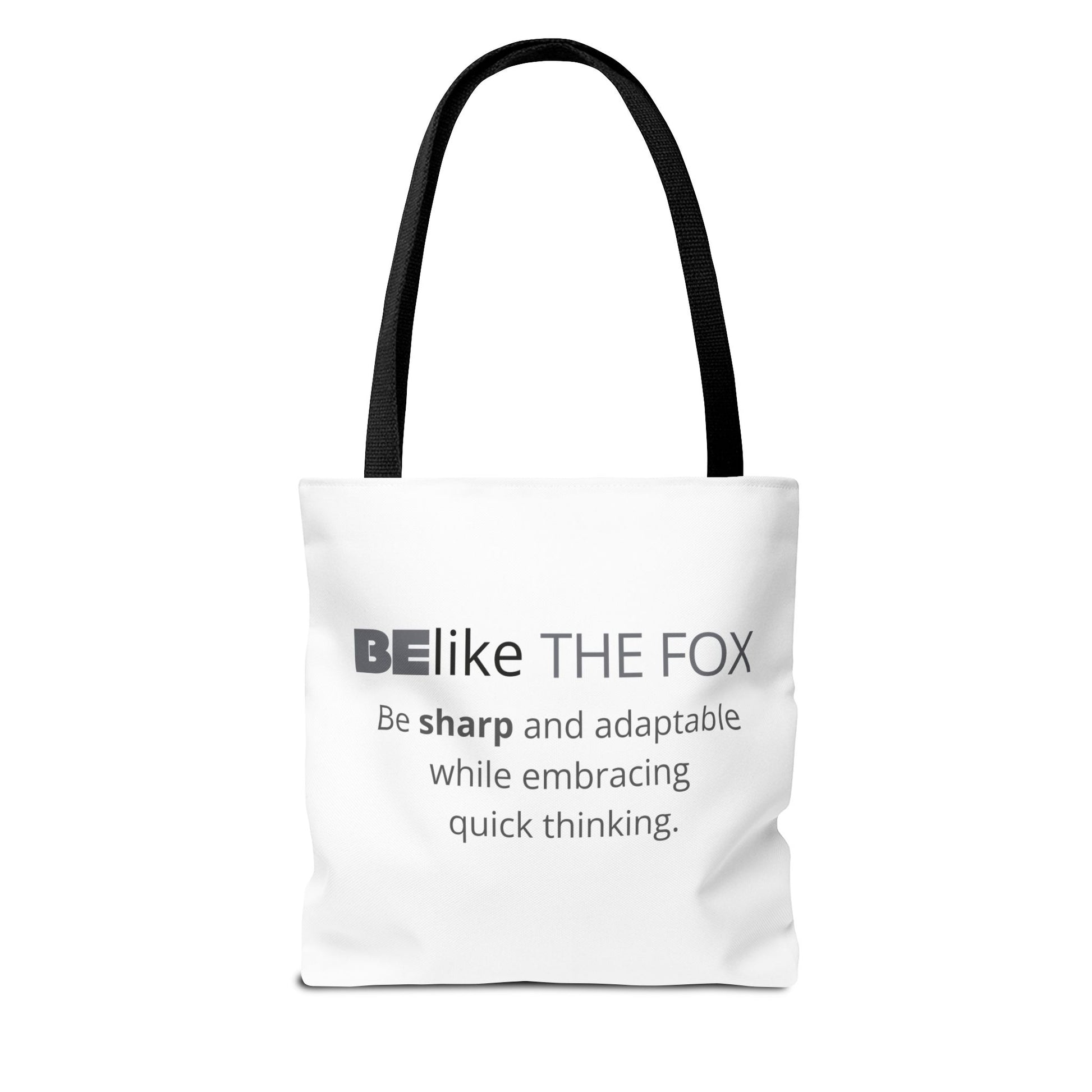 BElike the Fox Tote Bag | Inspirational Spirit Animal Tote | BElike.store