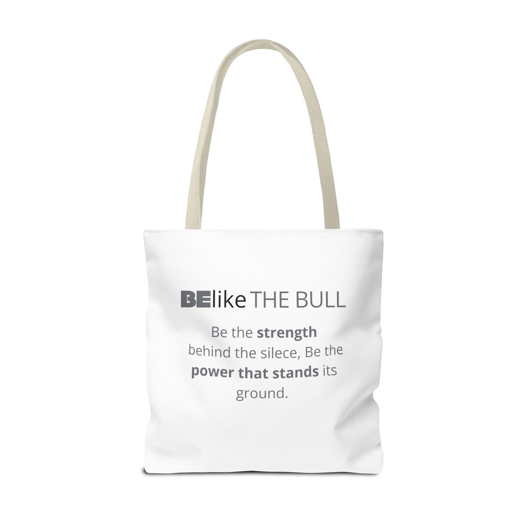 BElike the Bull Tote Bag | Strong & Stylish Animal Spirit Bag | BElike.store