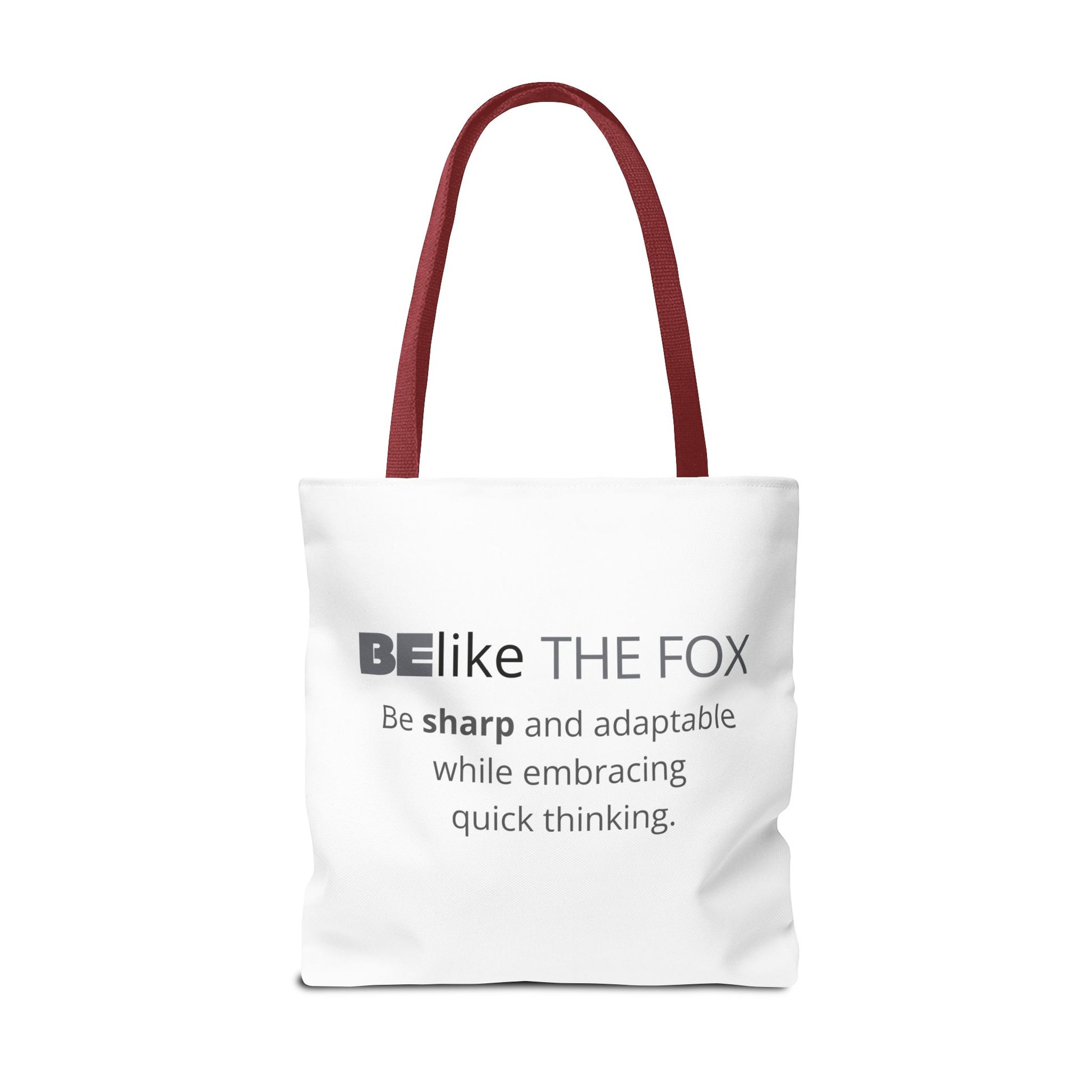 BElike the Fox Tote Bag | Inspirational Spirit Animal Tote | BElike.store