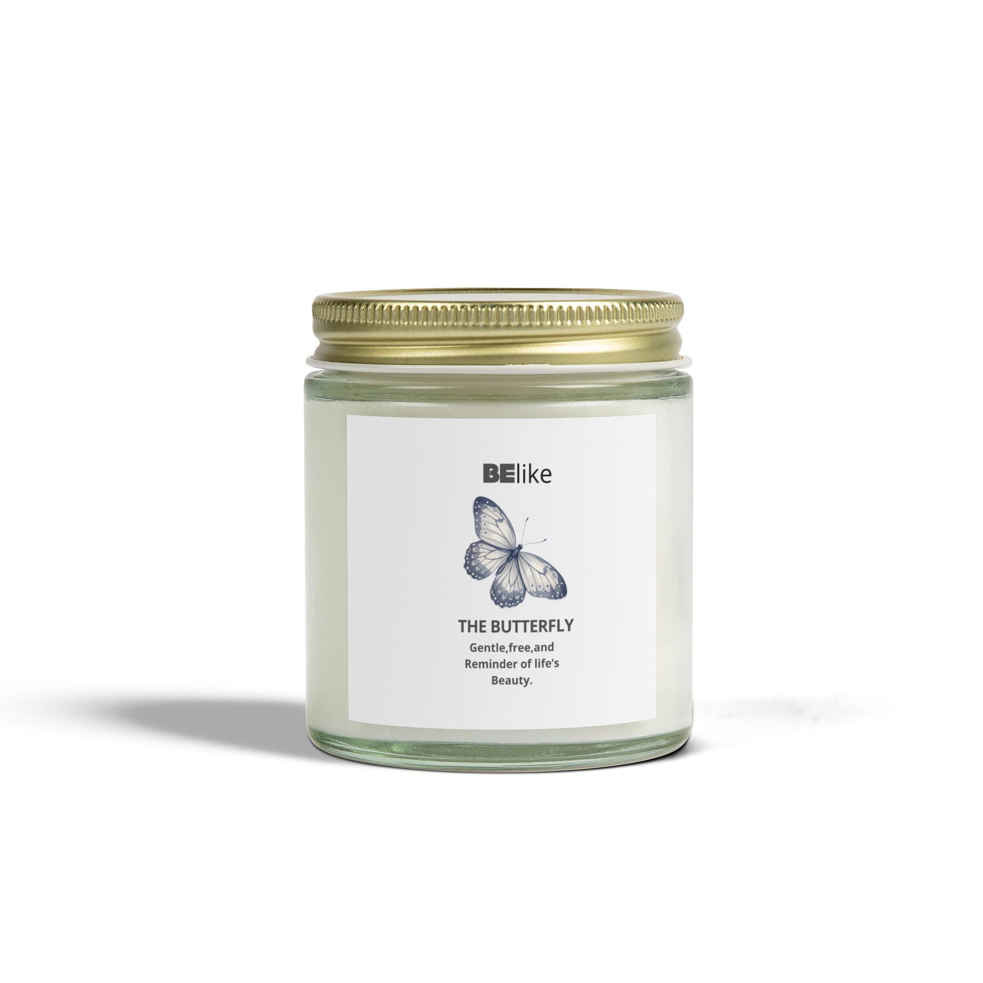 BElike The Butterfly Scented Candle - Coconut Apricot Wax (4oz, 9oz)