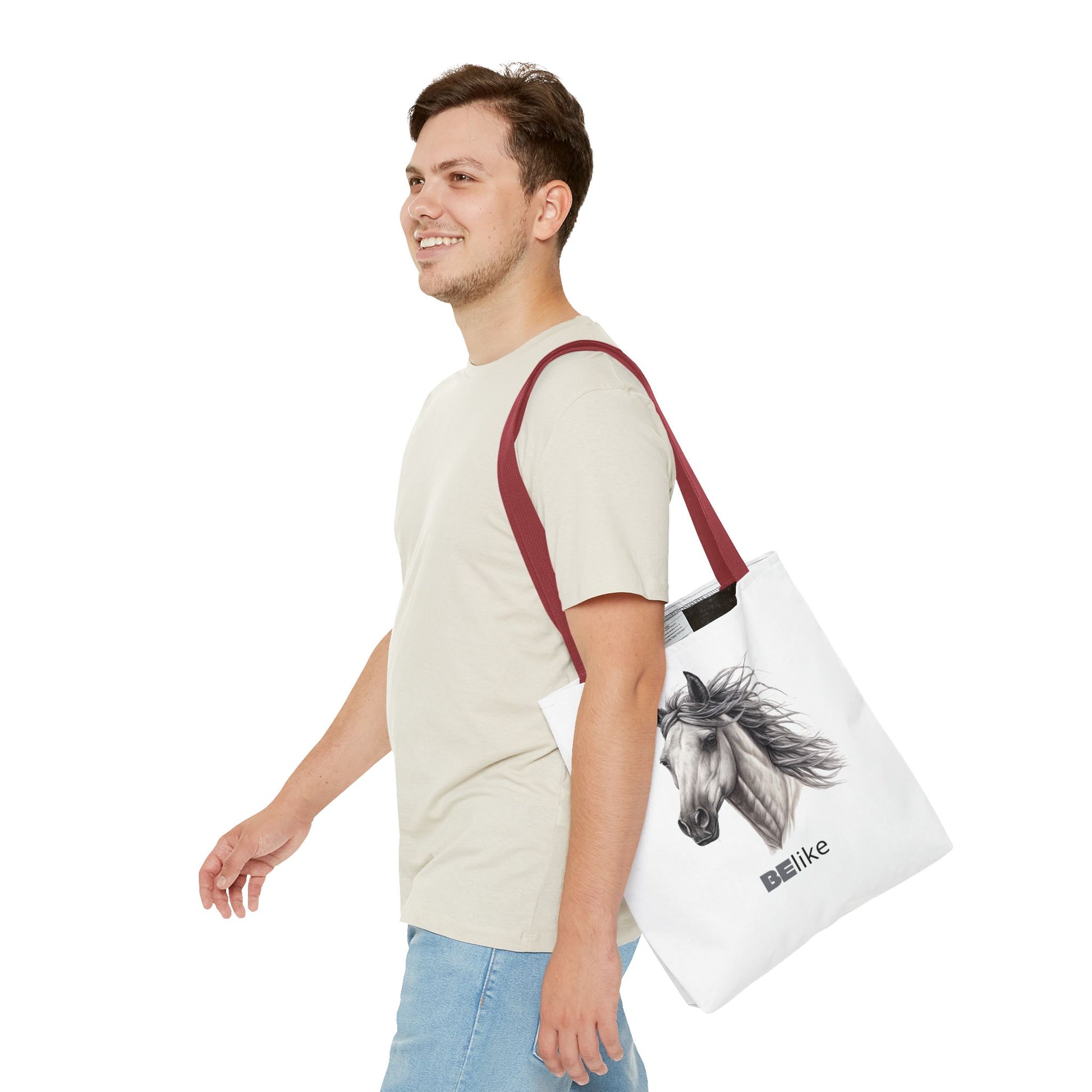 BElike the Horse Tote Bag | Inspirational Animal Spirit Bag | BElike.store