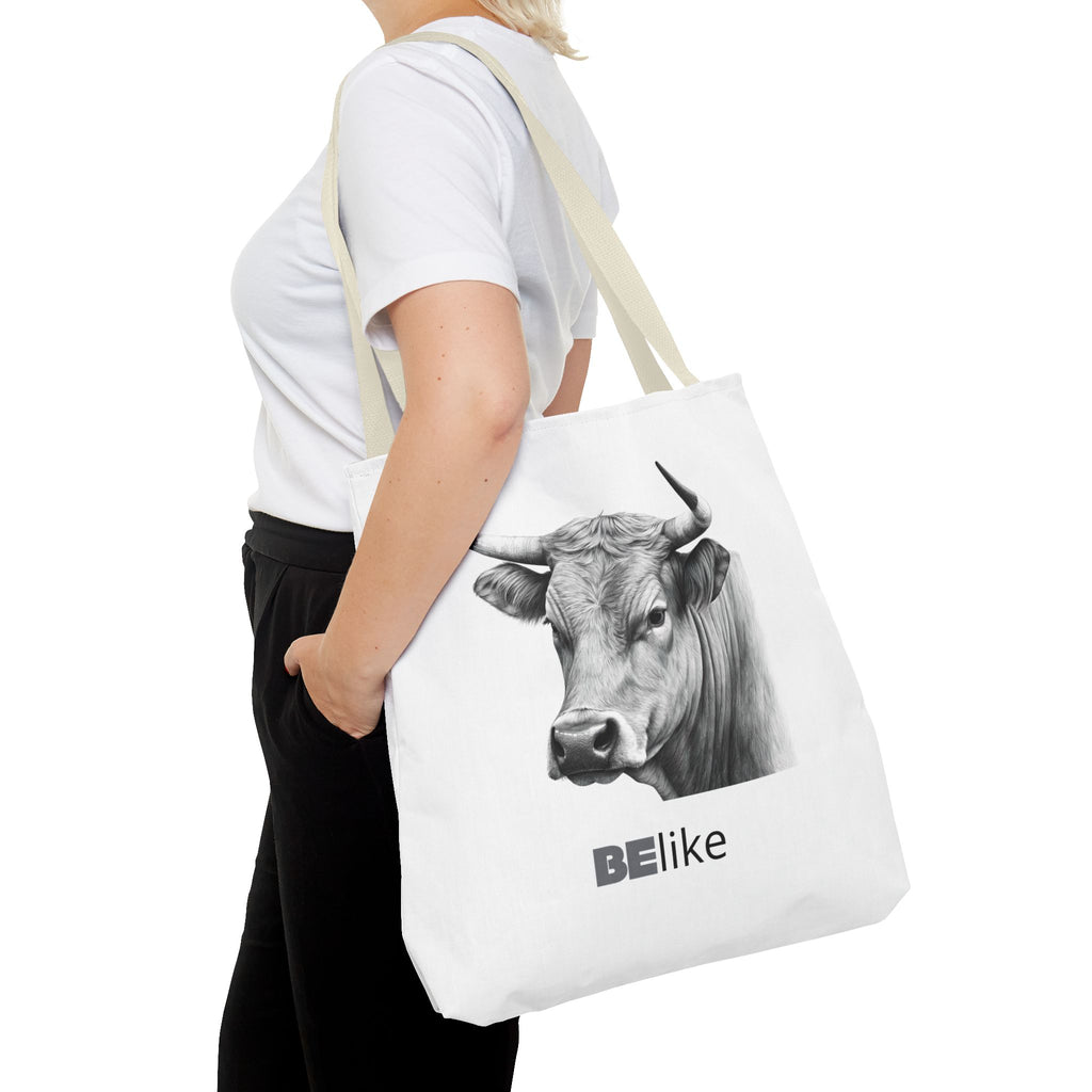 BElike the Bull Tote Bag | Strong & Stylish Animal Spirit Bag | BElike.store