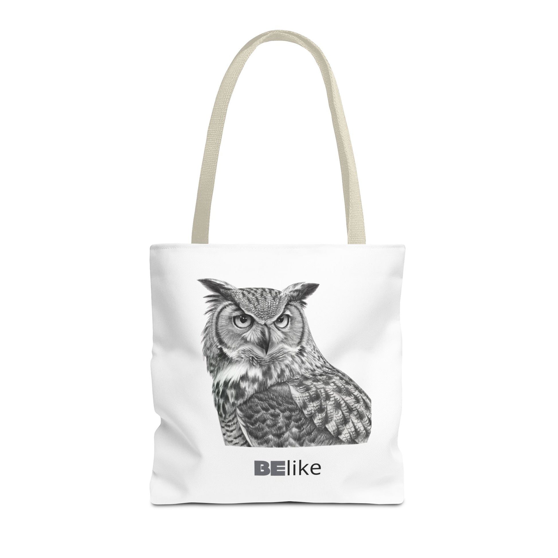 BElike the Owl Tote Bag | Patience & Purpose On the Go | BElike.store