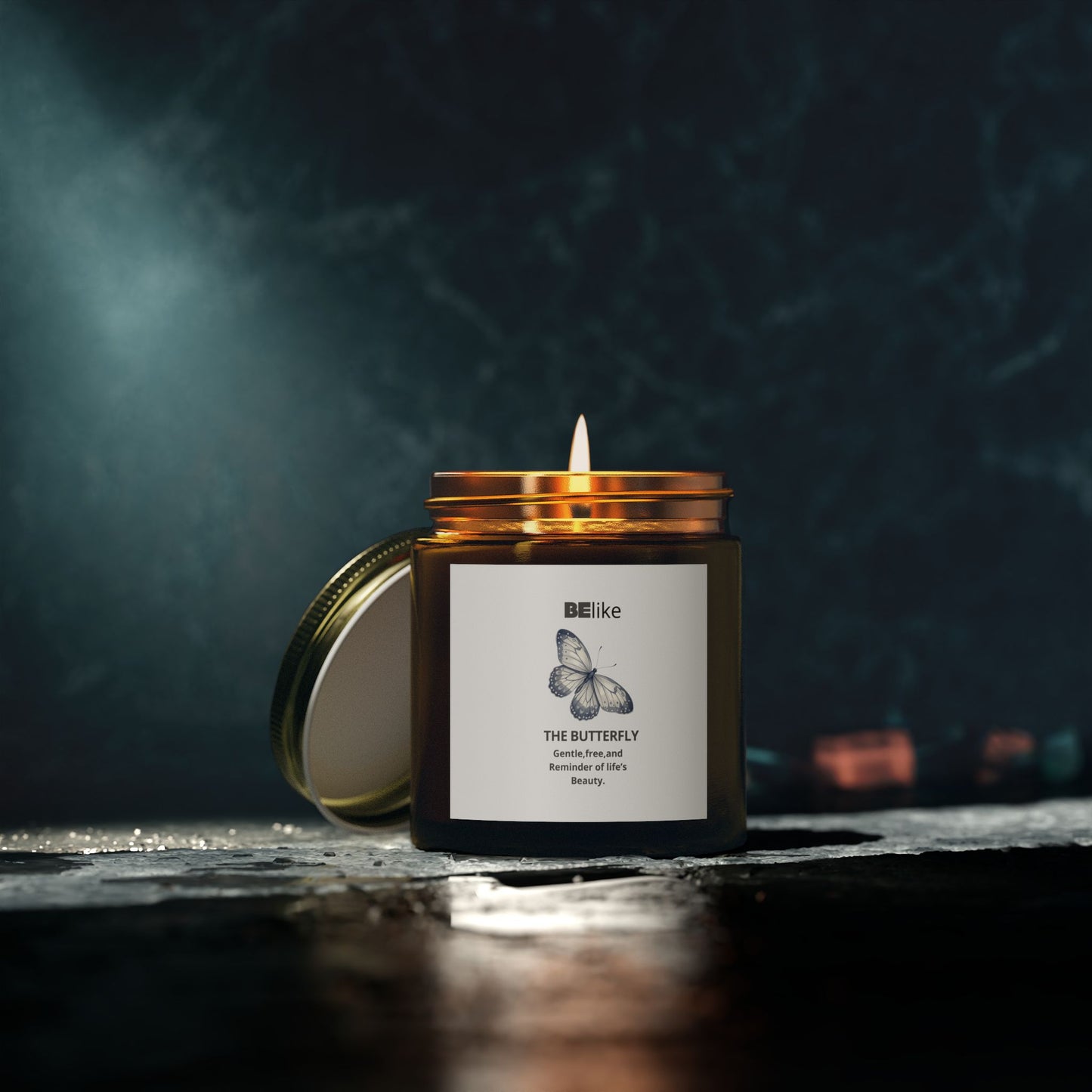 BElike The Butterfly Scented Candle - Coconut Apricot Wax (4oz, 9oz)