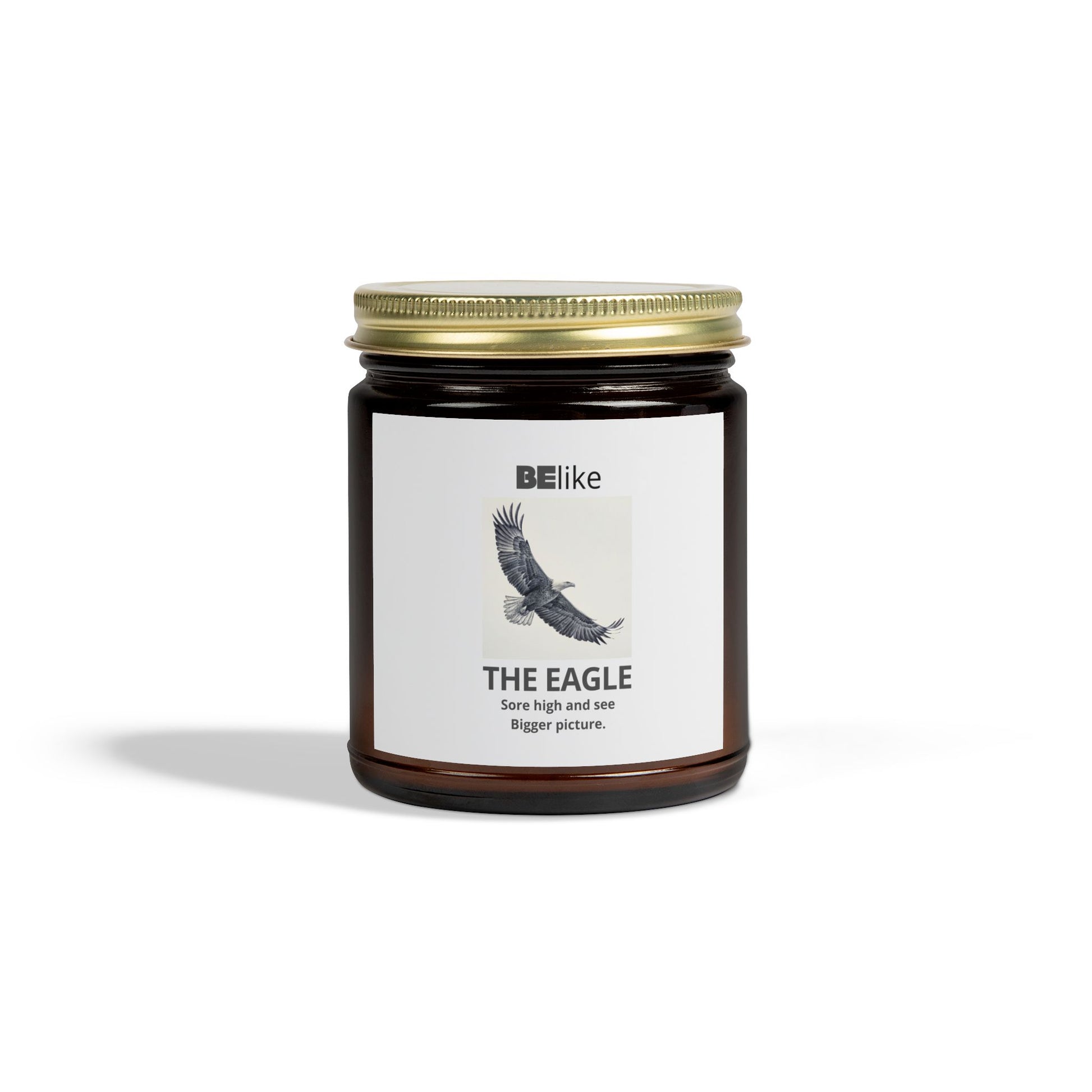 BElike The Eagle Scented Candle - Coconut Apricot Wax (4oz, 9oz)