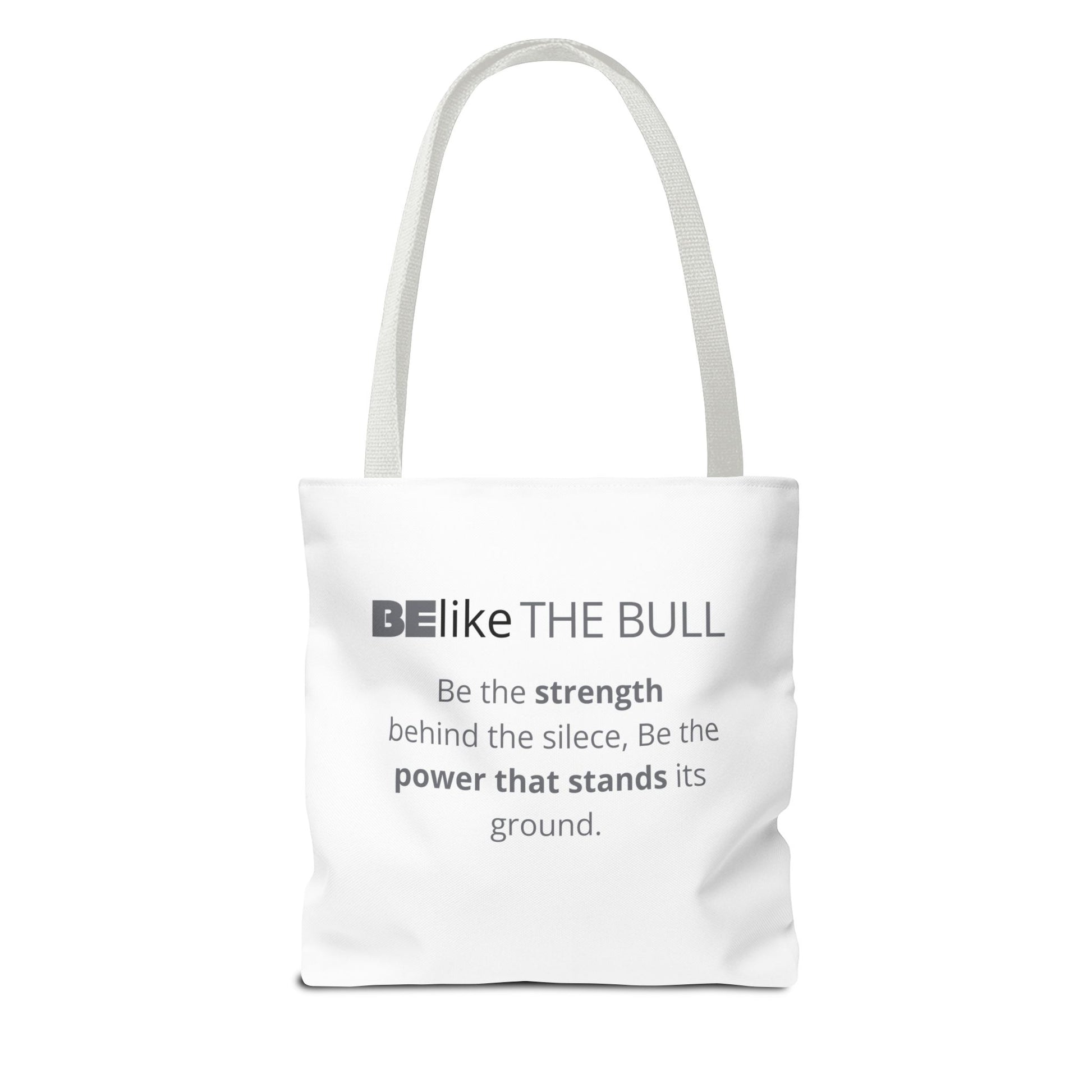 BElike the Bull Tote Bag | Strong & Stylish Animal Spirit Bag | BElike.store