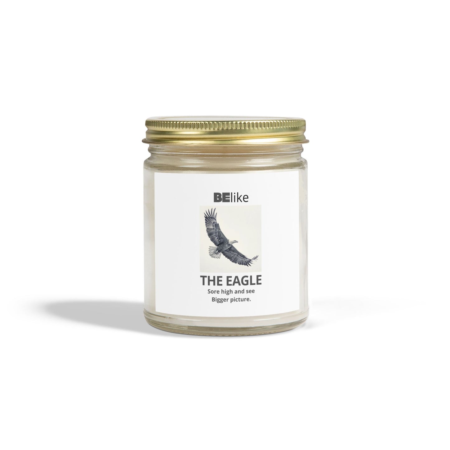 BElike The Eagle Scented Candle - Coconut Apricot Wax (4oz, 9oz)